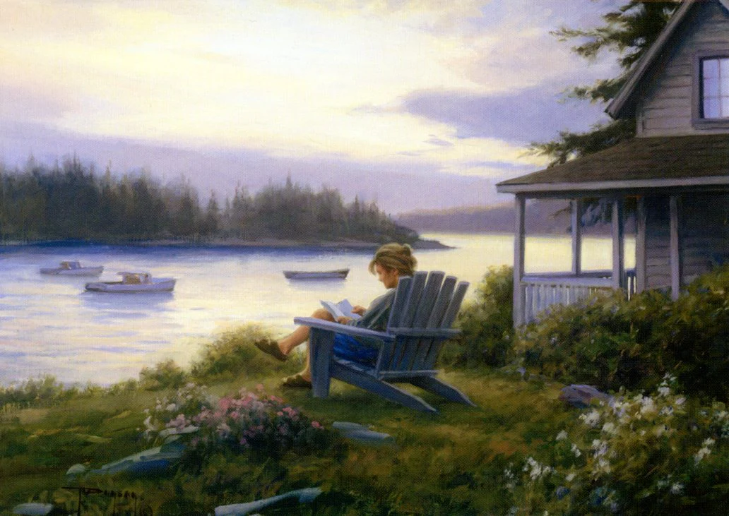 A Bit of Heaven by Robert Duncan - 5 X 7 Inches (Note Card)