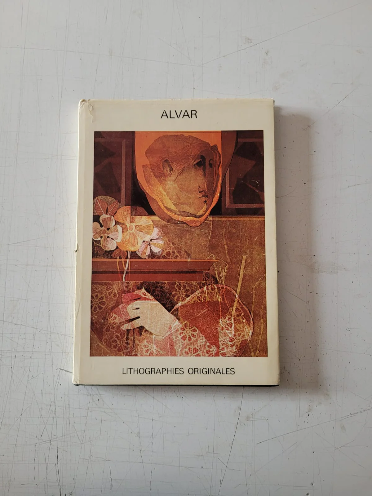 ALVAR - Lithographies Originales (Vintage Hardcover Book 1976)