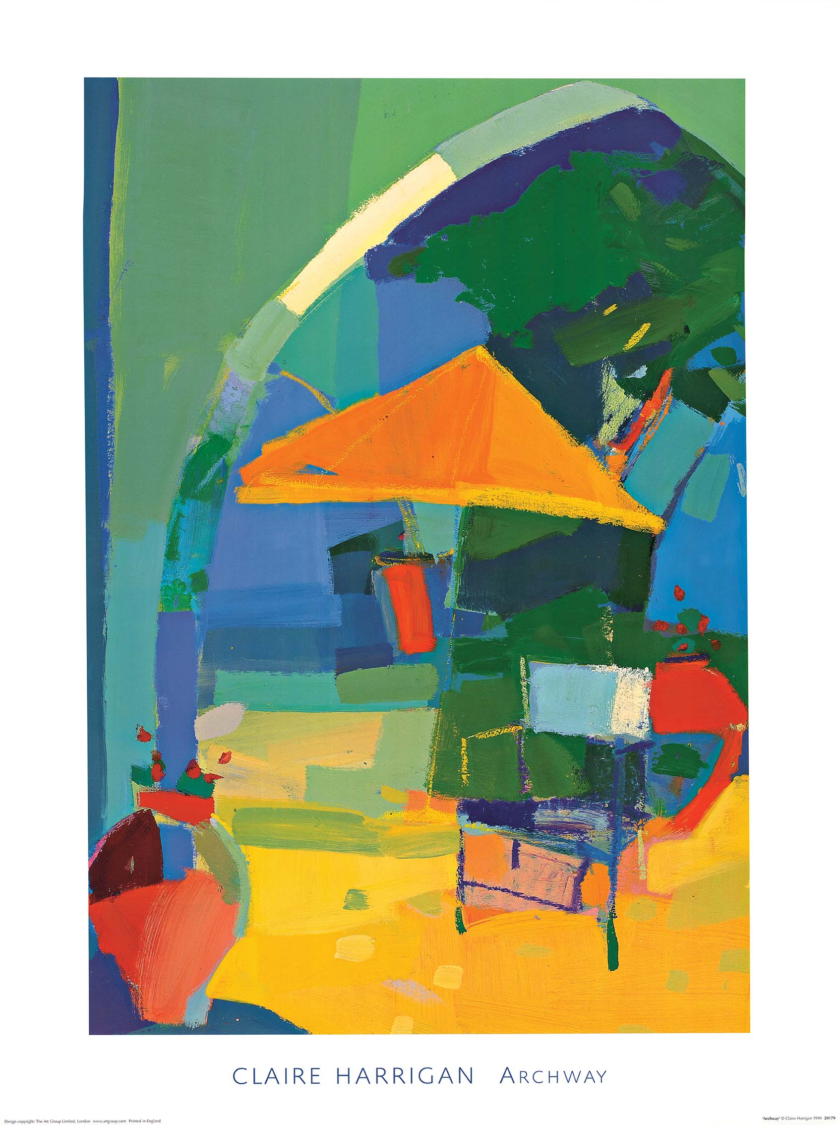 Archway by Claire Harrigan - 24 X 32 Inches (Art Print)