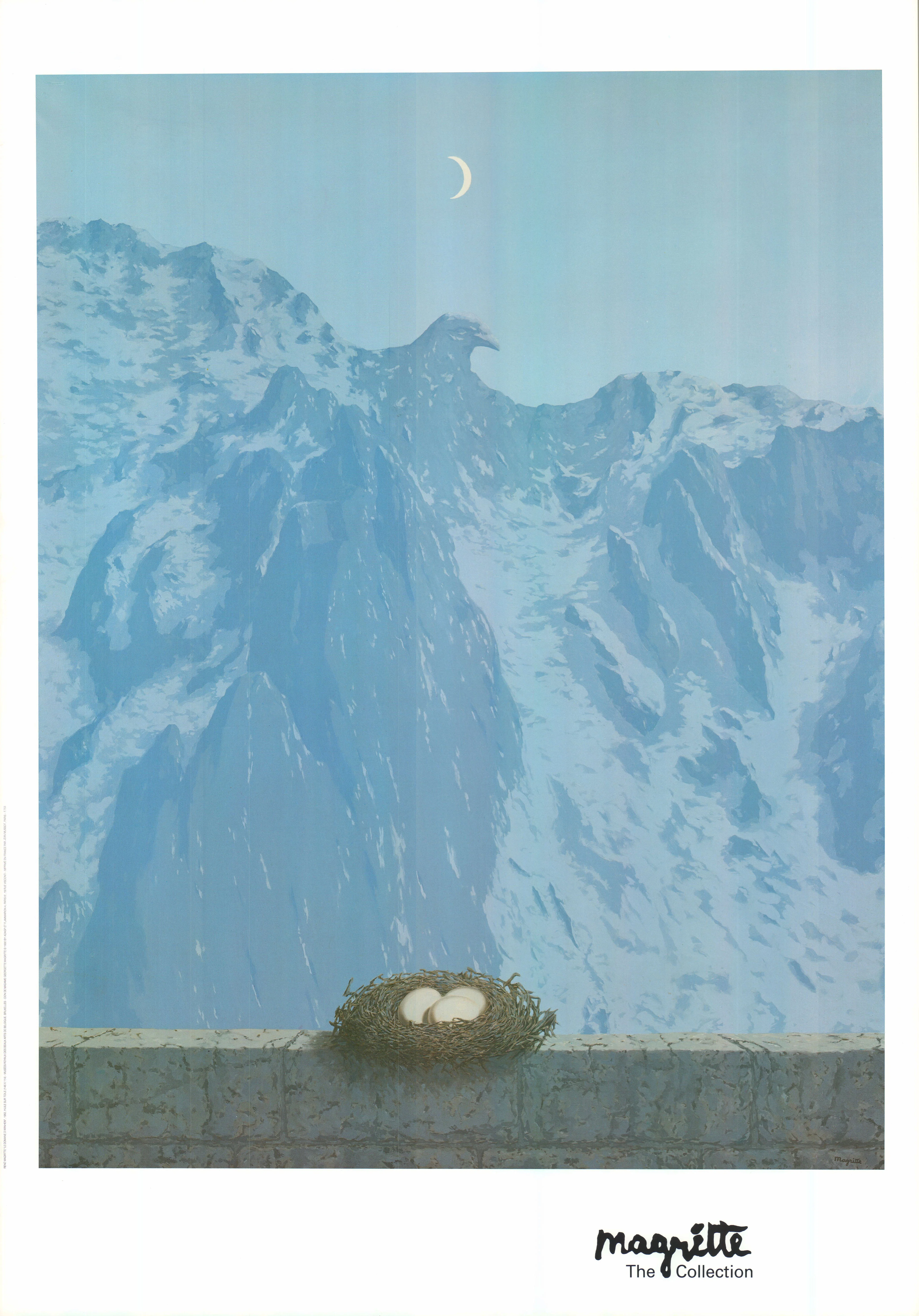 Arnheim's Domain, 1962 by René Magritte - 28 X 40 Inches (Offset Lithograph)
