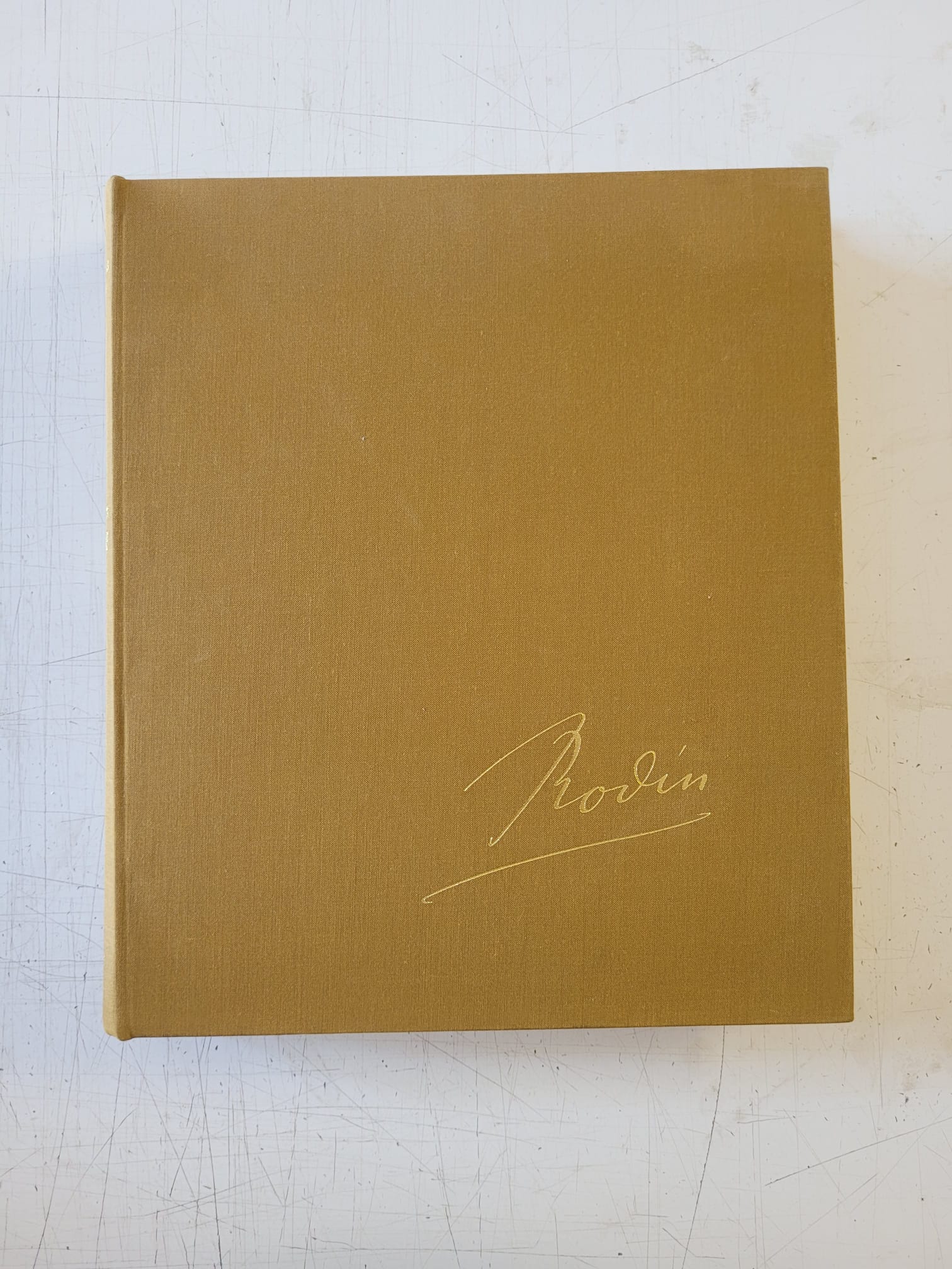 Auguste Rodin by Robert Descharnes (Vintage Hardcover Book 1st EDITION 1967)