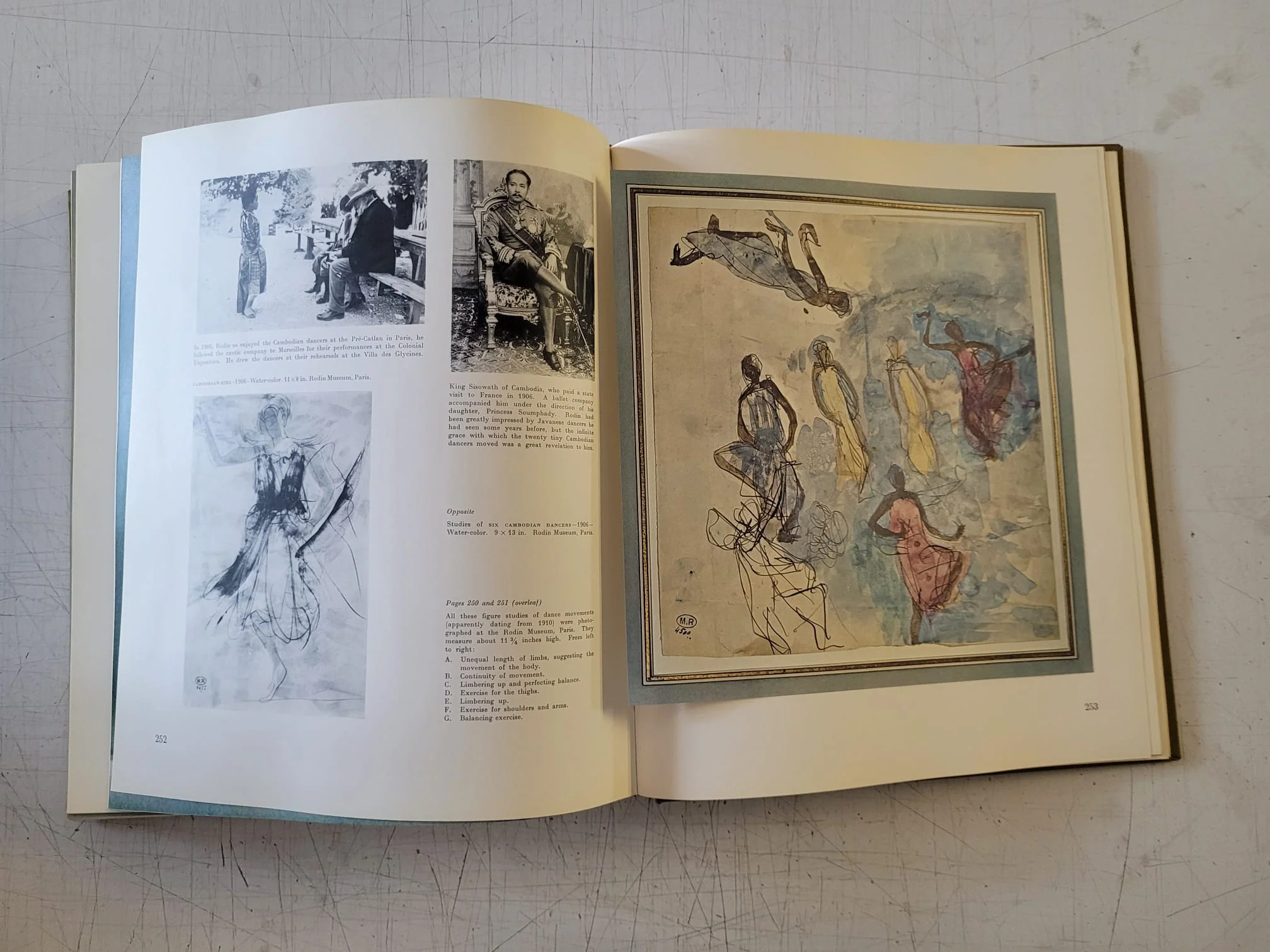Auguste Rodin by Robert Descharnes (Vintage Hardcover Book 1st EDITION 1967) - Image 15