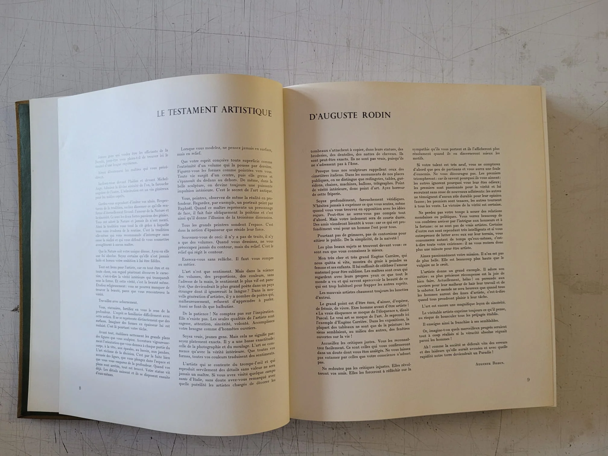 Auguste Rodin by Robert Descharnes (Vintage Hardcover Book 1st EDITION 1967) - Image 6
