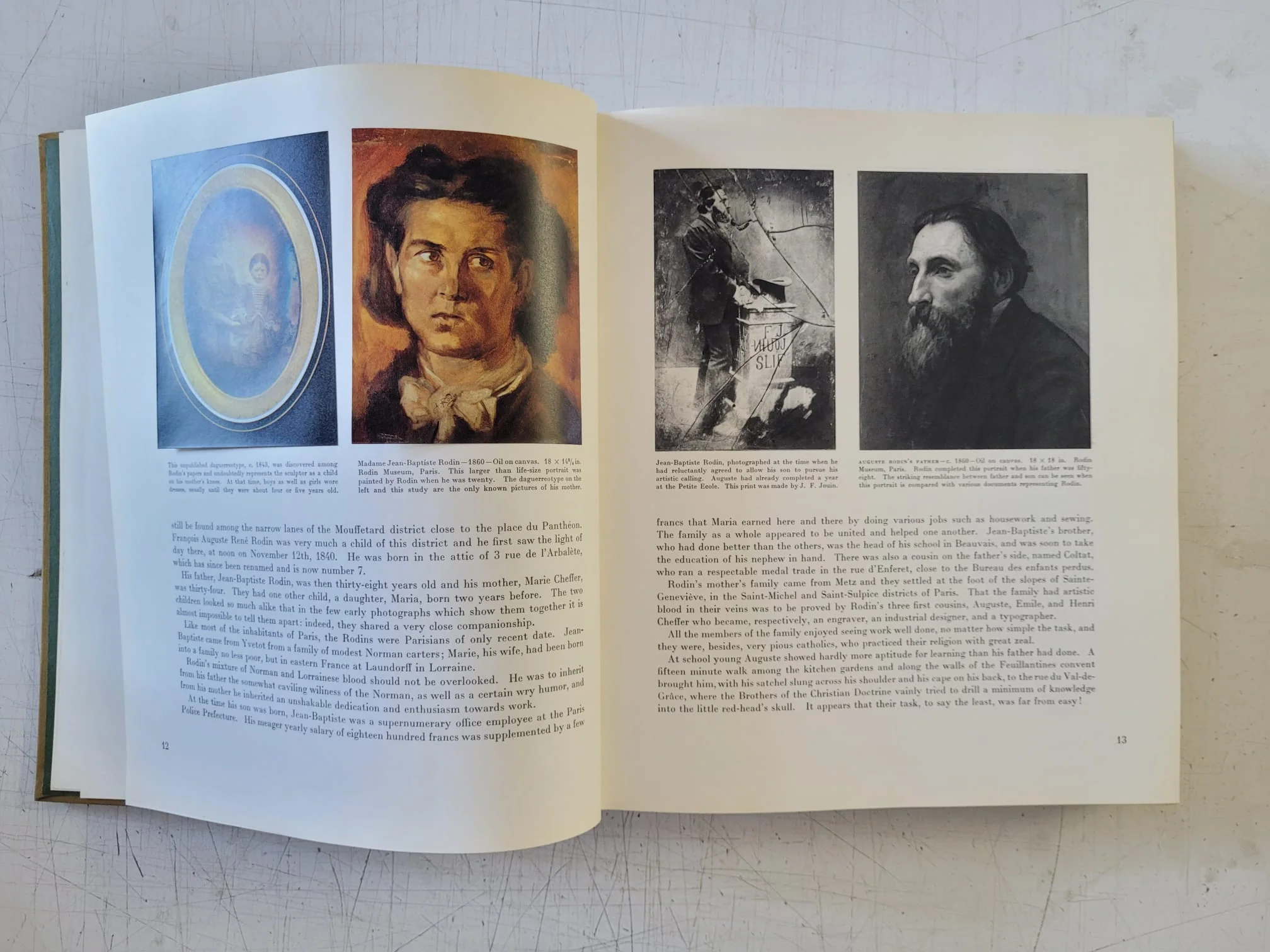 Auguste Rodin by Robert Descharnes (Vintage Hardcover Book 1st EDITION 1967) - Image 7