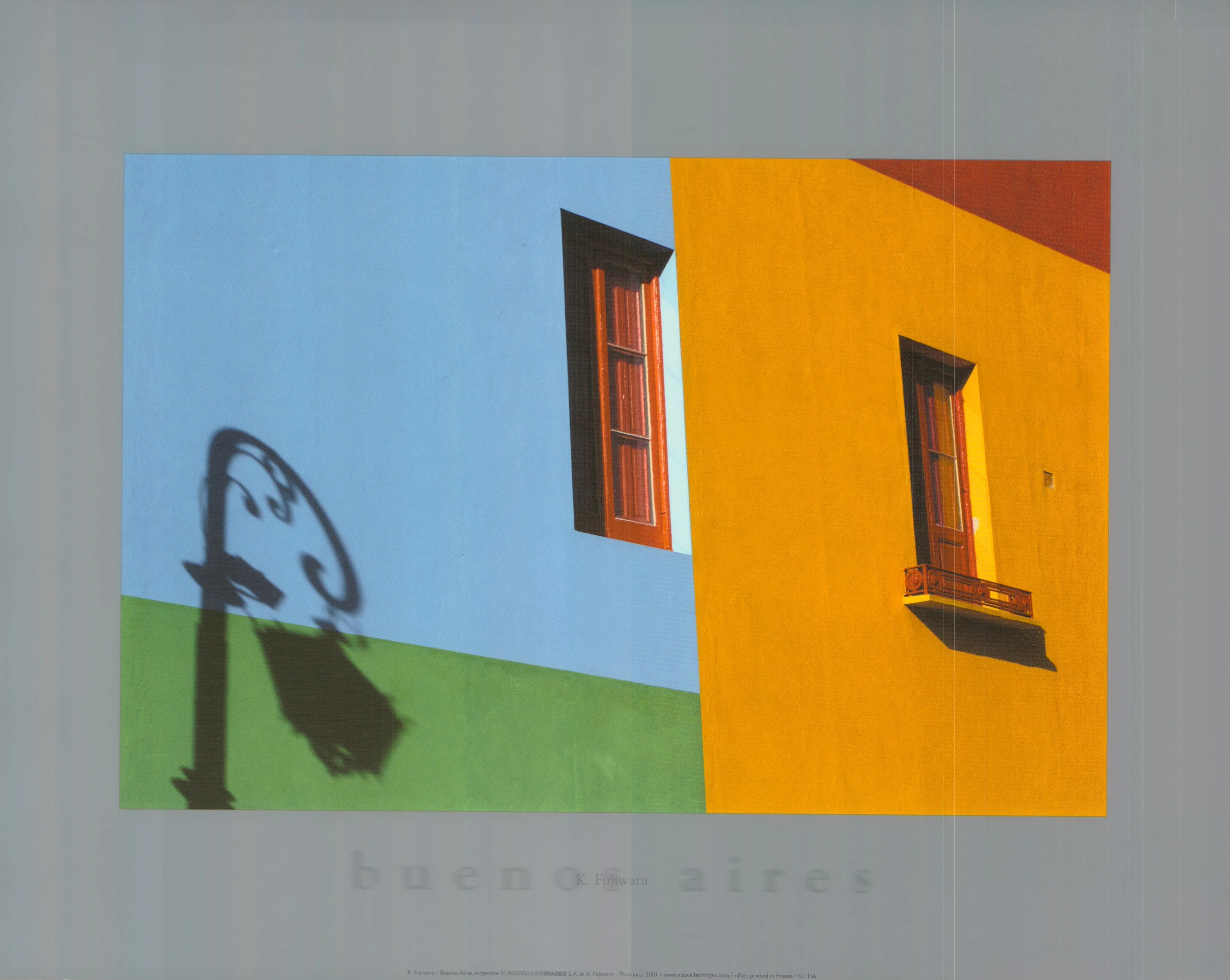 Buenos Aires, Argentine by K. Fujiwara - 16 X 20 Inches (Art Print)