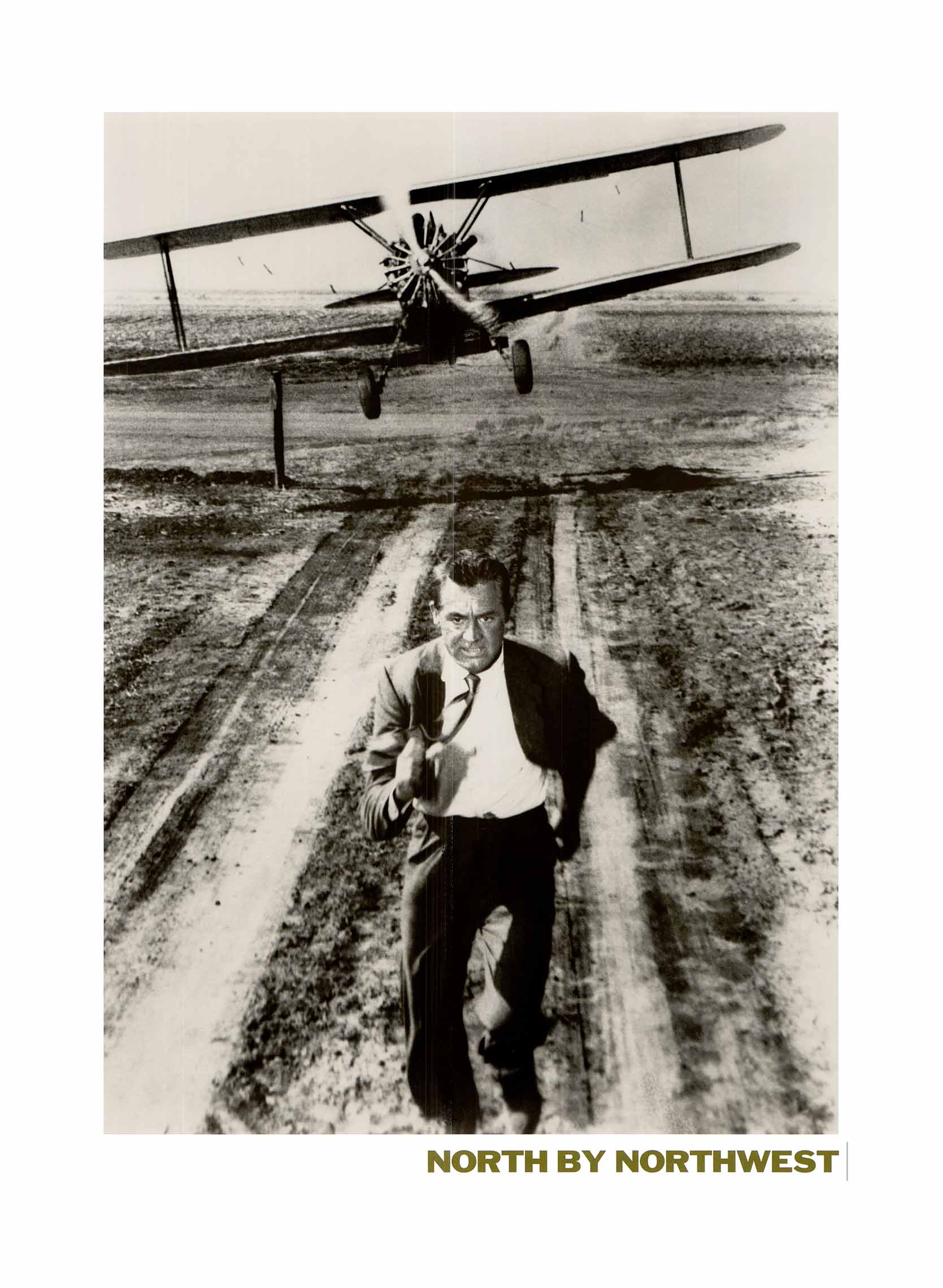 Cary Grant in "North by Northwest" 1959 - 24 X 32 Inches (Art Print)