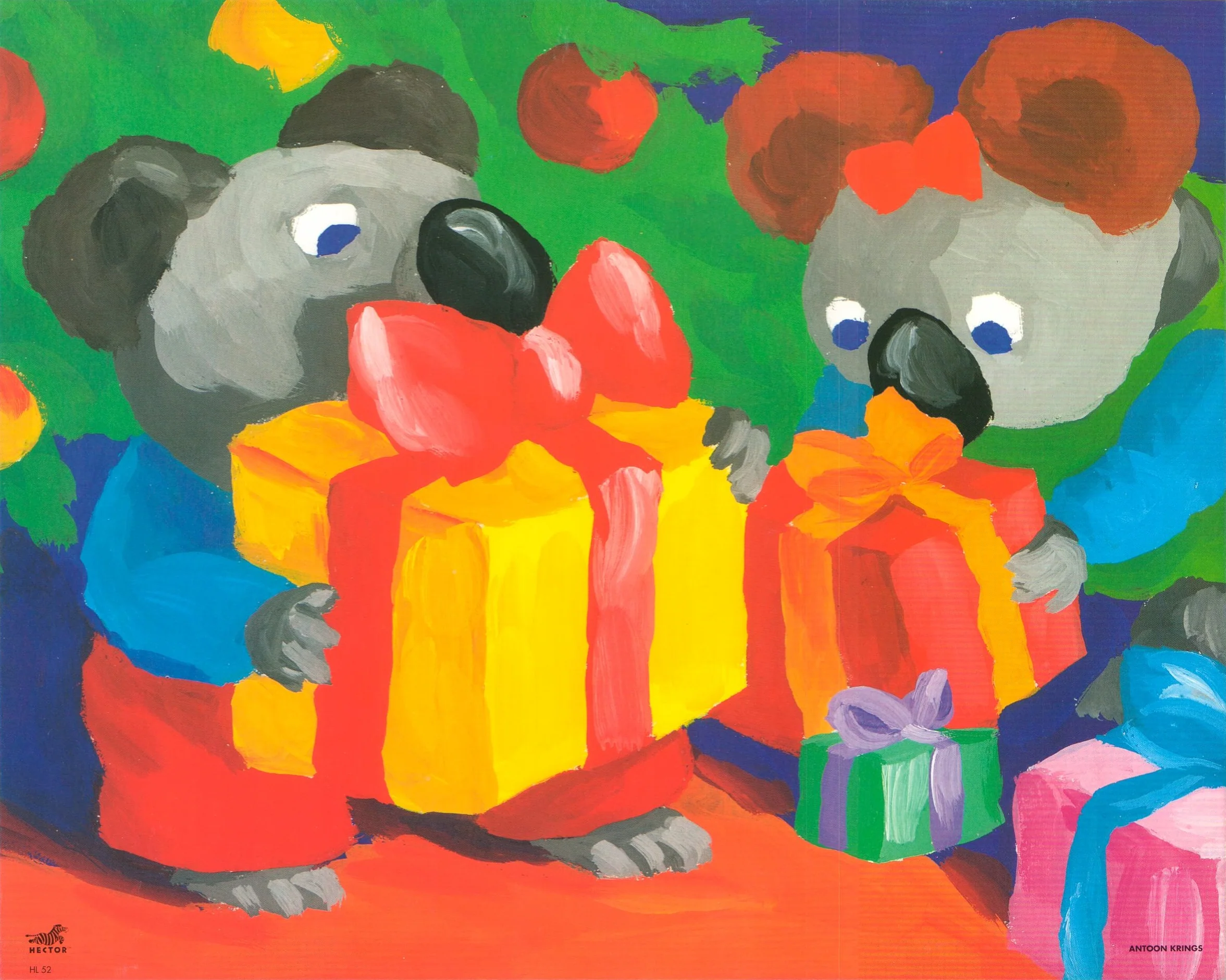 Christmas by Antoon Krings - 10 X 12 Inches (Art Print)