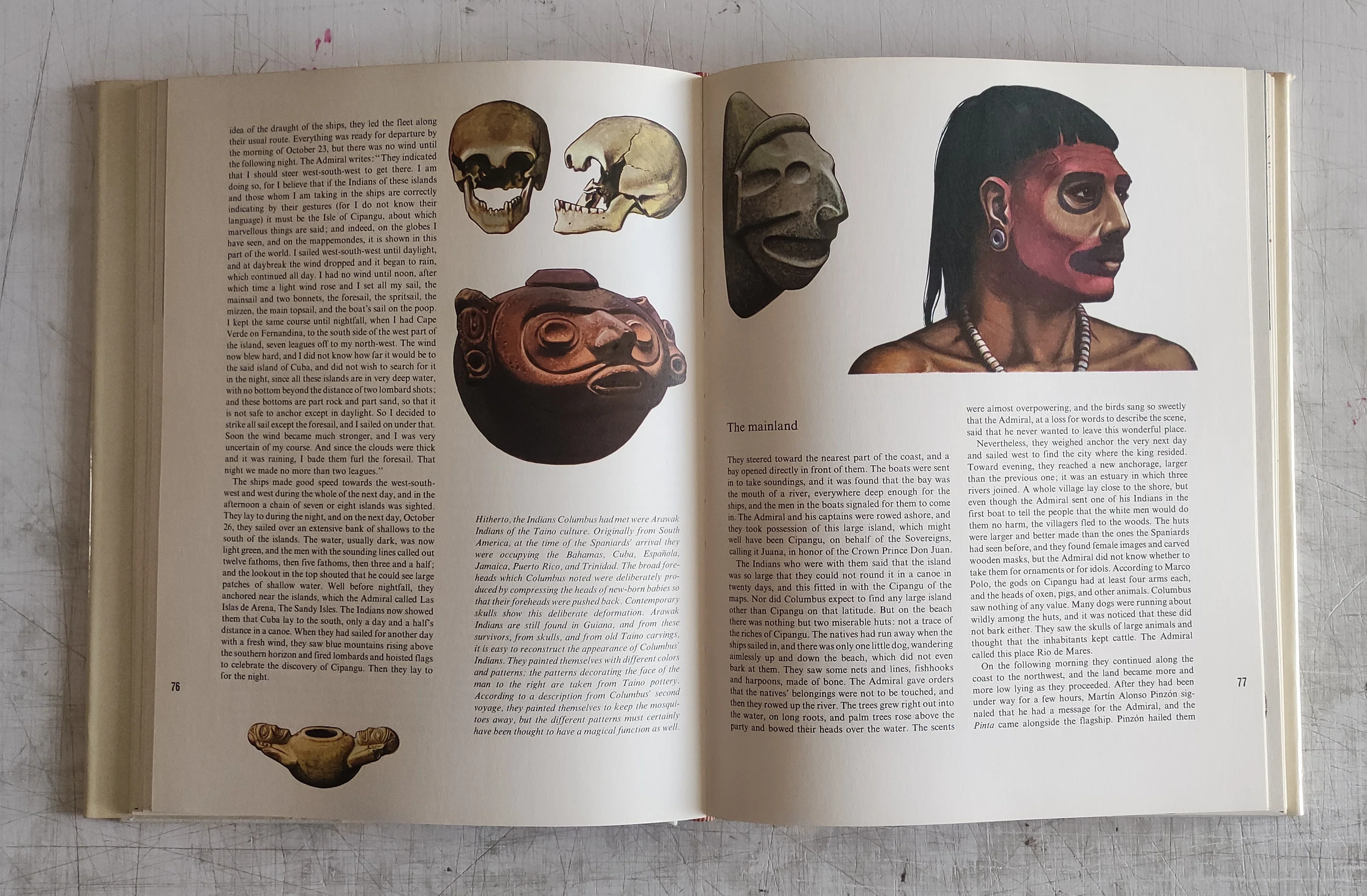 Columbus : the story of Don Cristobal Colon by Björn Landström (Vintage Hardcover Book 1967) - Image 6