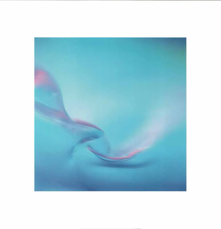 Curves by Masaaki Kazama - 16 X 16 Inches (Art Print)