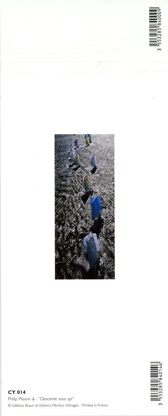 Descente Sous Spi by Philip Plisson - 4 X 9 Inches (Note Card) - Image 2