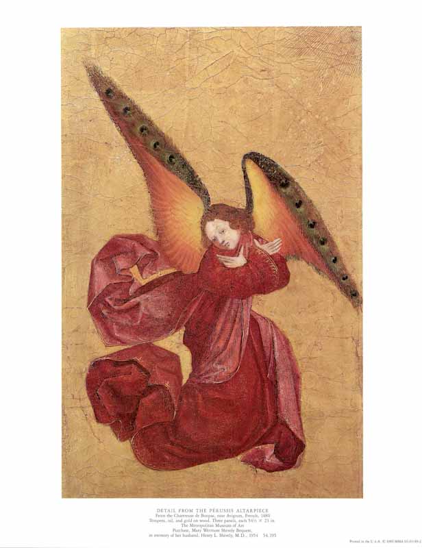 Detail from the Perussis Altarpiece 1480 - 11 X 14 Inches (Art Print)