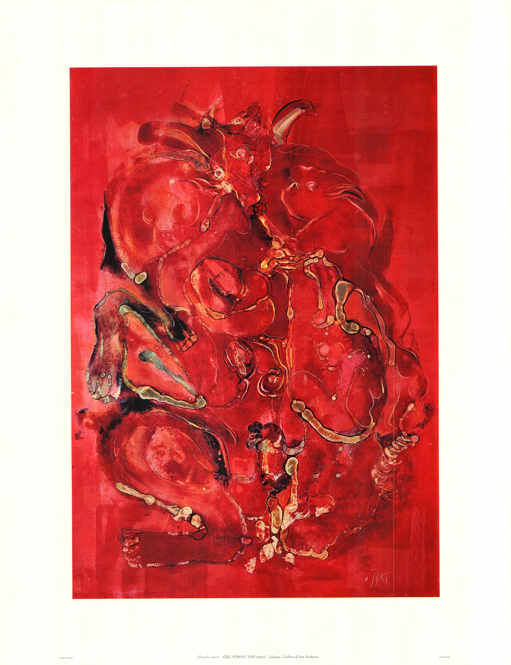 Diavolo Rosso by Horvat Jaki - 25 X 33 Inches (Art Print)