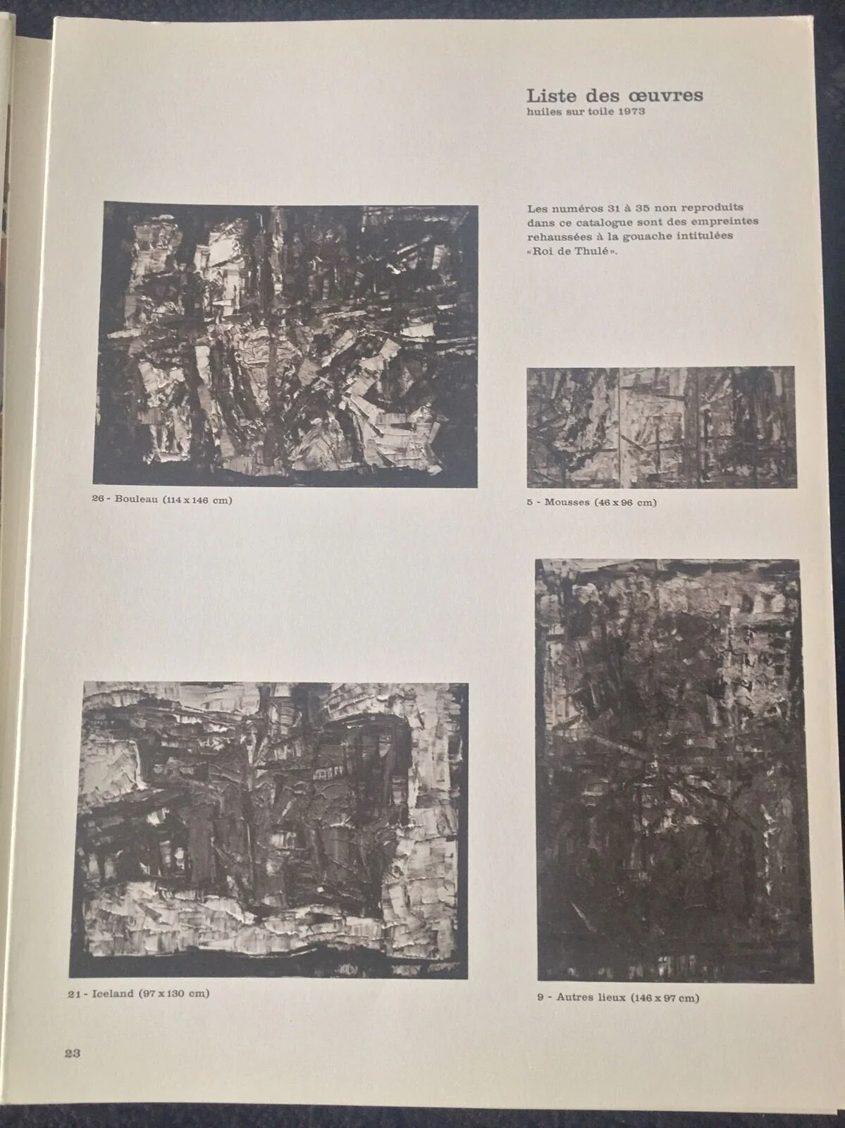 DLM No. 208, February, 1974 Complete Album by Jean-Paul Riopelle - 11 X 15 Inches (12 Lithographs from "Derriere le Miroir" series) - Image 12