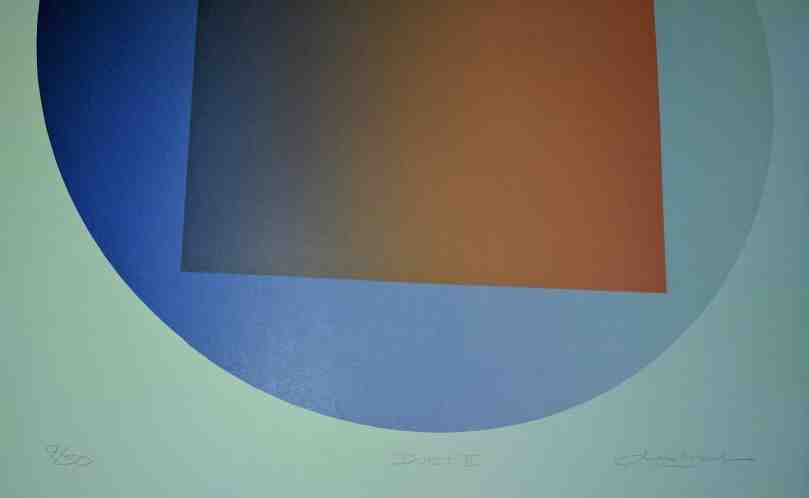 Duet III by Peter Markgraf - 18 X 18 Inches (Serigraph) 09/50 - Image 2