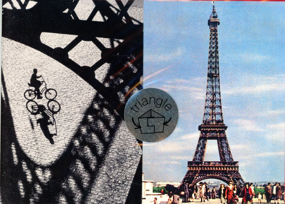 Eiffel Tower by Arthur Tress 5 X 7 Inches (Triangle)
