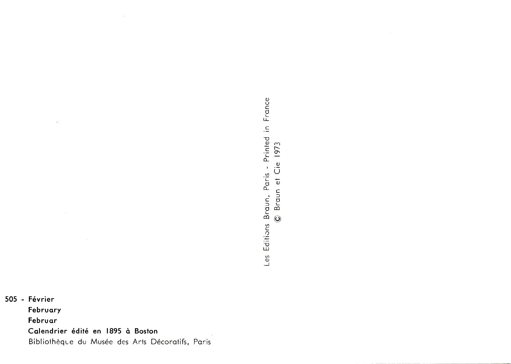 Février by Ferdinand Schuyler Mathews - 4 X 6 Inches (10 Postcards) - Image 2