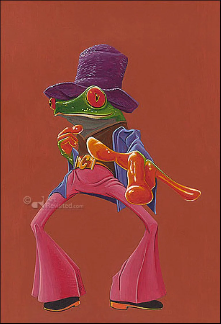 Funky by Jasper Oostland - 5 X 7 Inches (Greeting Card)