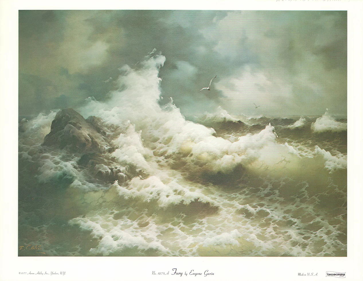 Fury by Eugene Garin - 14 X 19 Inches (Art Print)