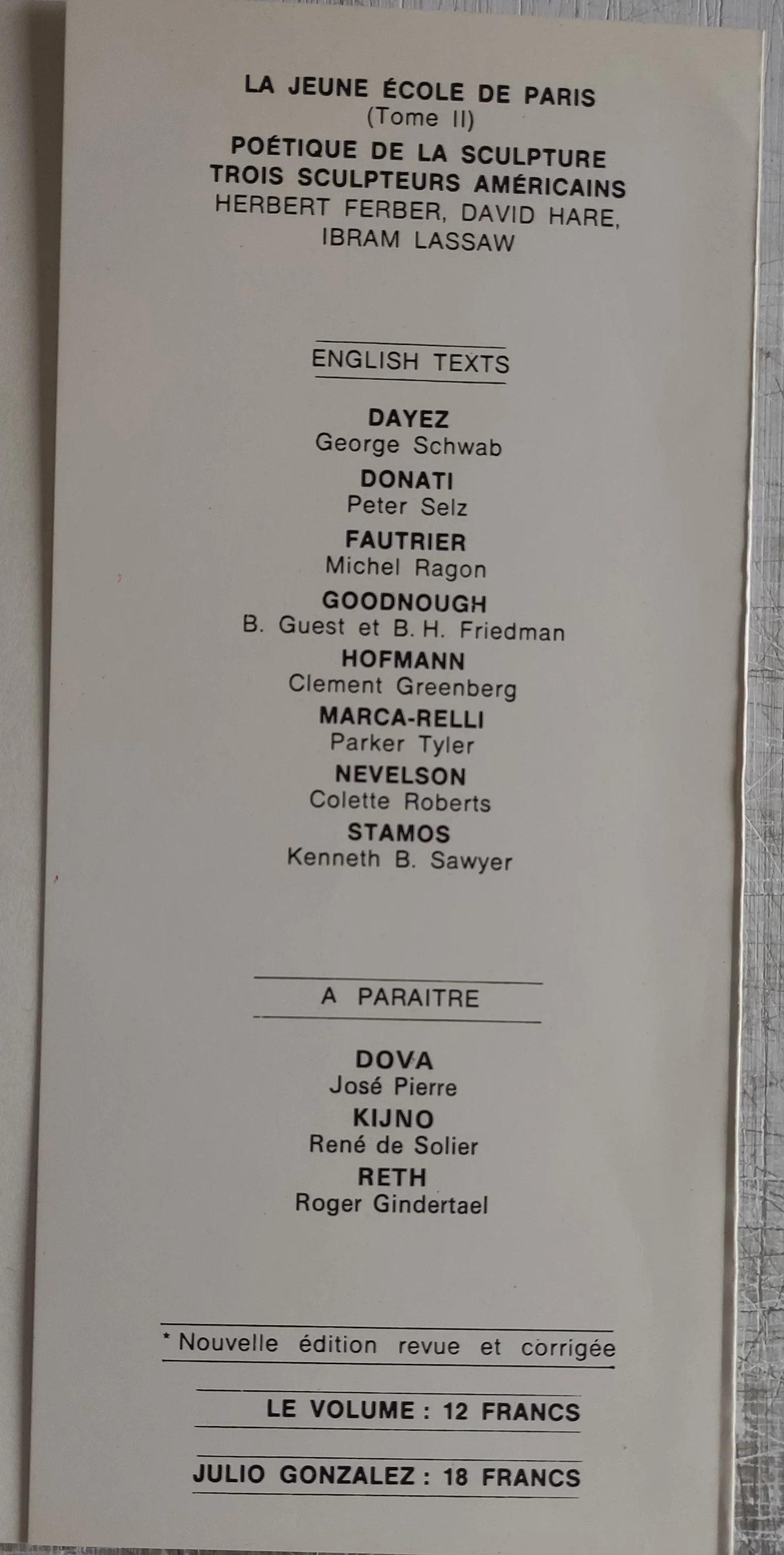 Goetz by Alexandre Galpérine (Vintage Softcover Book 1972) - Image 11
