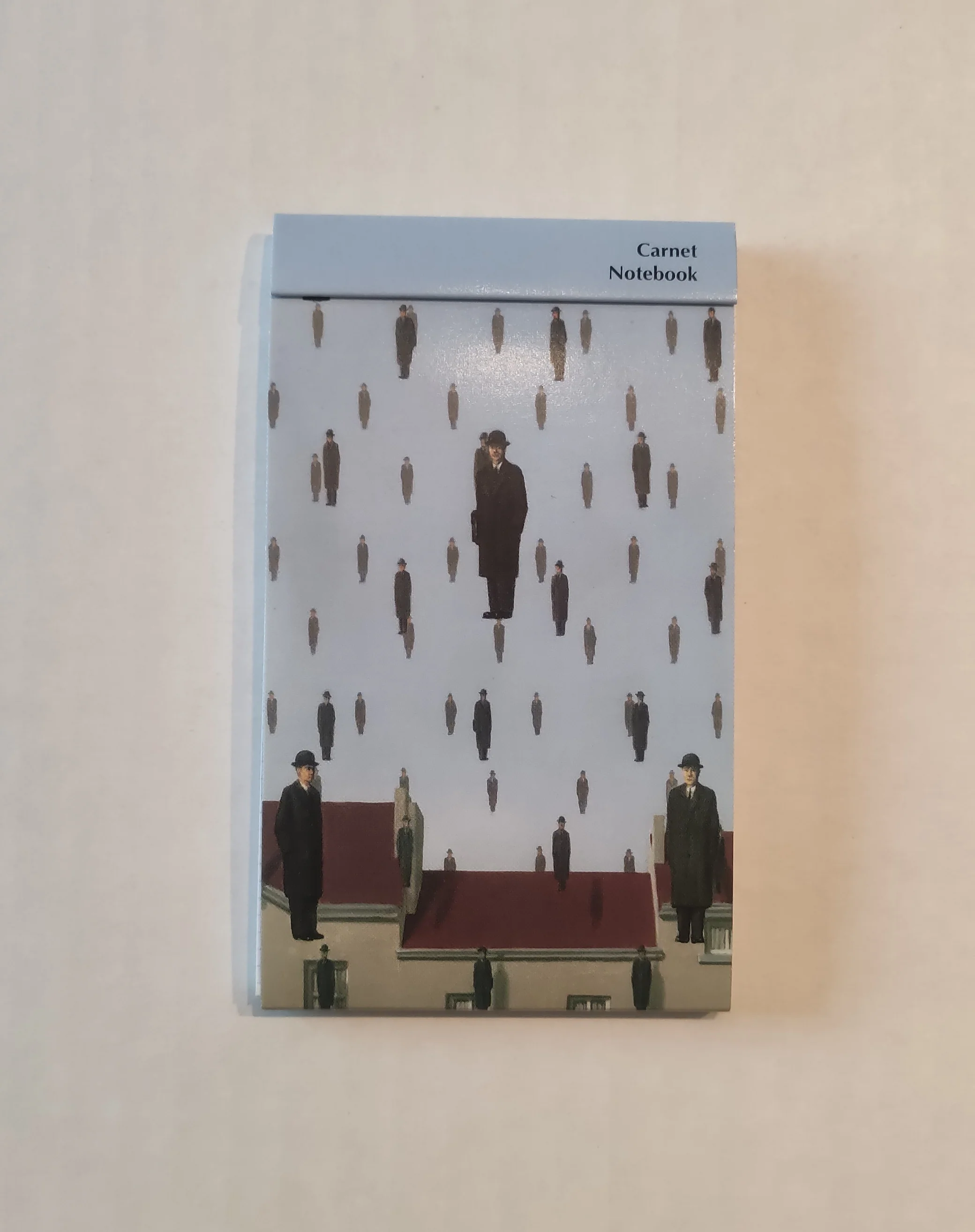 Golconde, 1953 by René Magritte - 3 X 5 Inches (Notebook)