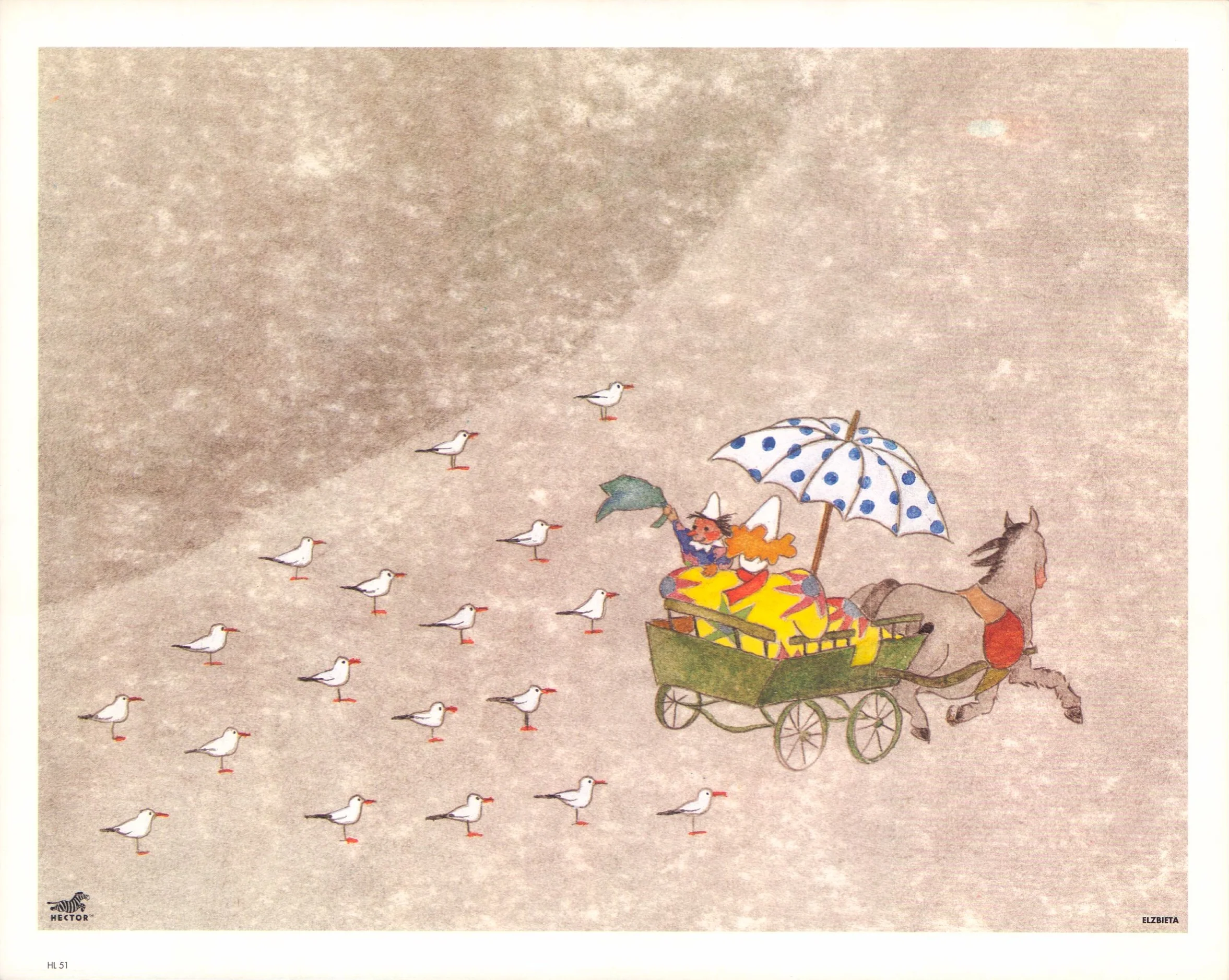 Gratte-Paillette au Jardin du Luxembourg, 1990 by Elzbieta - 10 X 12 Inches (Art Print)