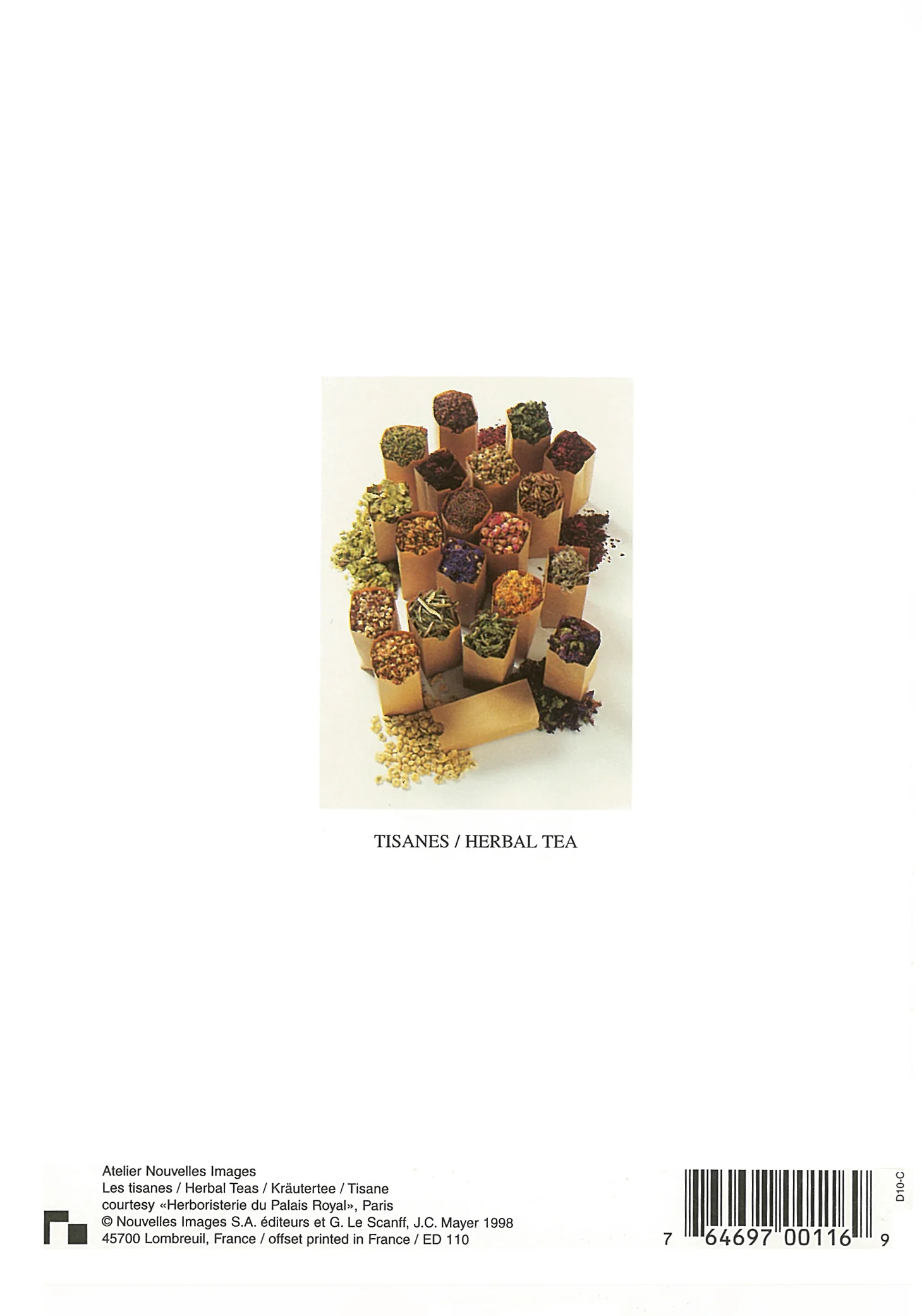 Herbal Tea by Atelier Nouvelles Images - 5 X 7 Inches (Note Card) - Image 2