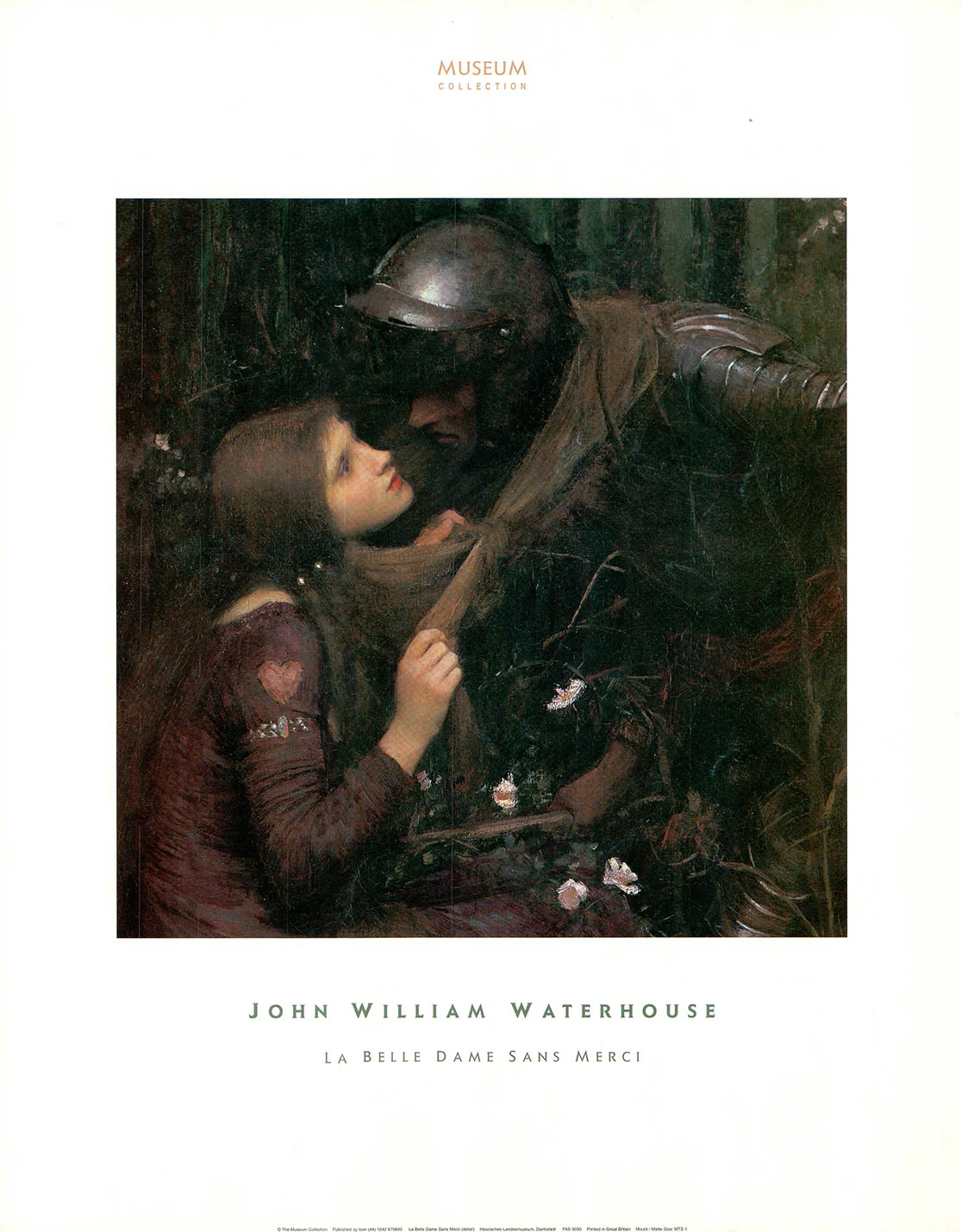 La Belle Dame Sans Merci by John William Waterhouse - 16 X 20 Inches (Art Print)