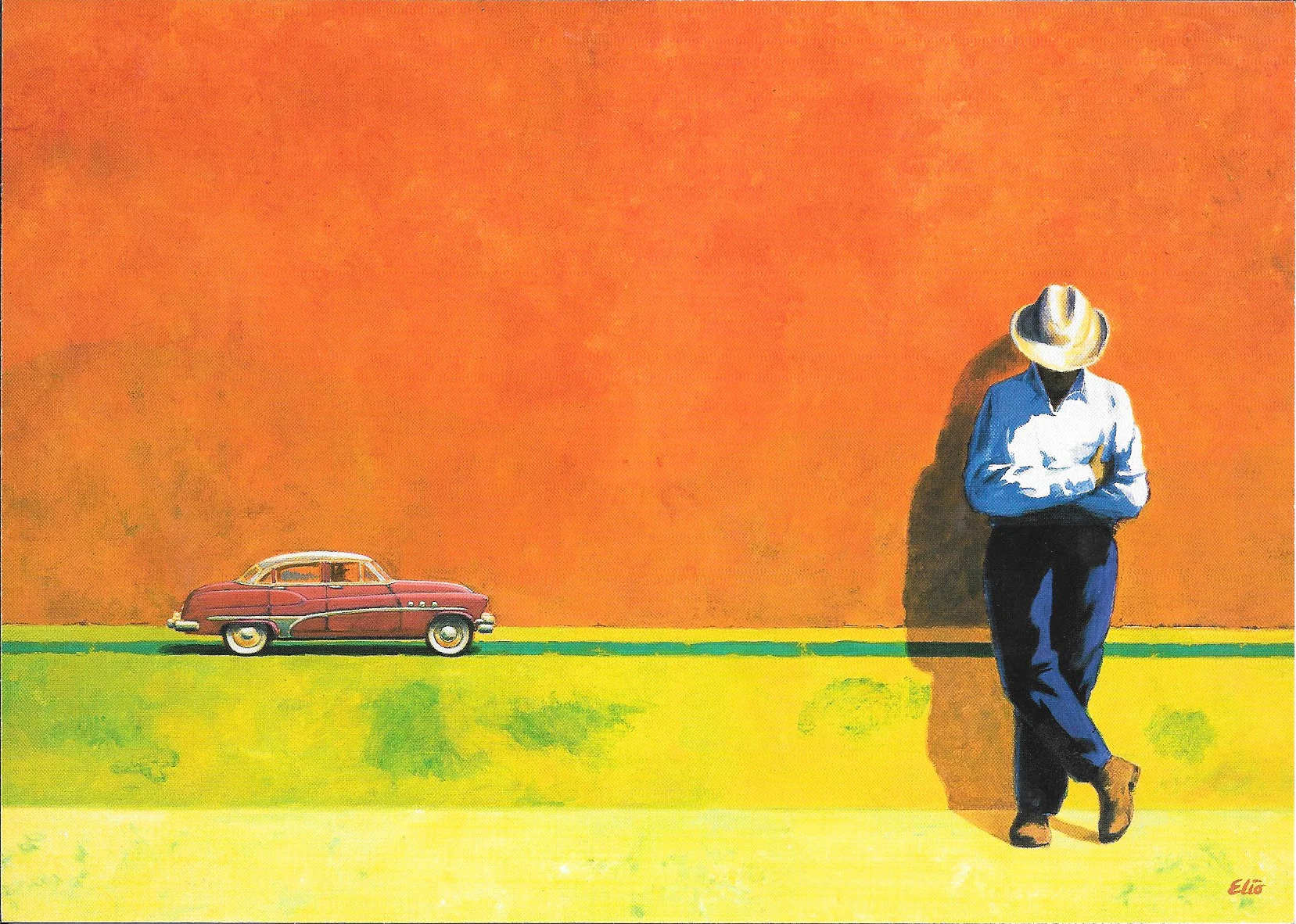 La Carretera by Elio - 8 X 6 Inches (10 Postcards)
