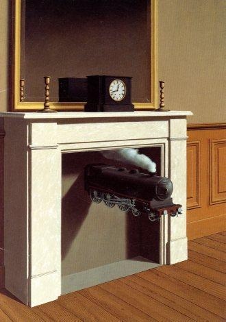 La Durée Poignardée, 1938 by René Magritte - 5 X 7 Inches (Note Card)
