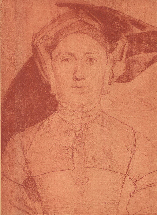 Lady Eleanor Brandon by Hans Holbein - 7 X 10 Inches (Offset Lithograph Fine Art Print)