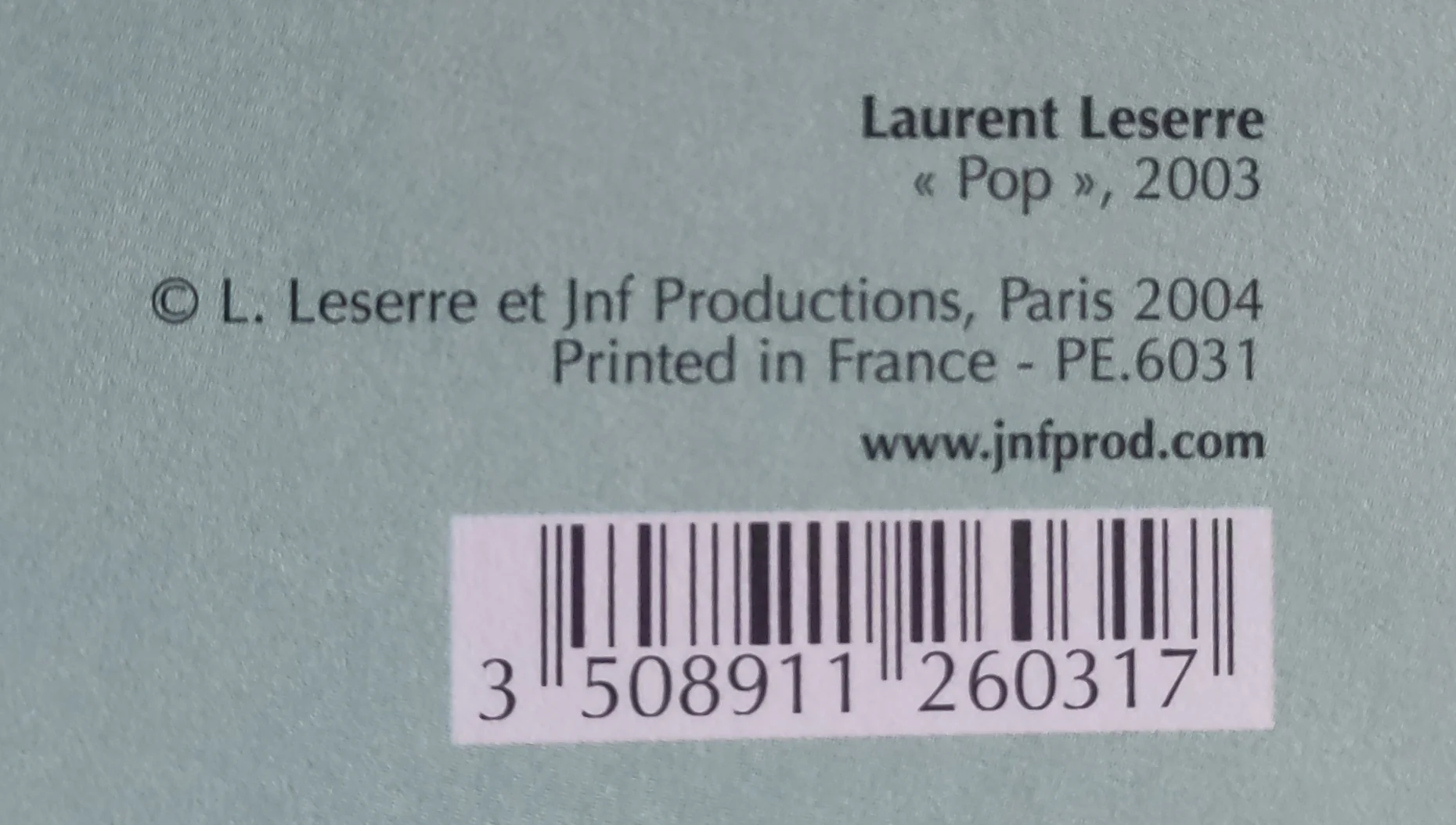 Laurent Leserre - 7 X 9 Inches (Exercise Lined Book) - Image 3