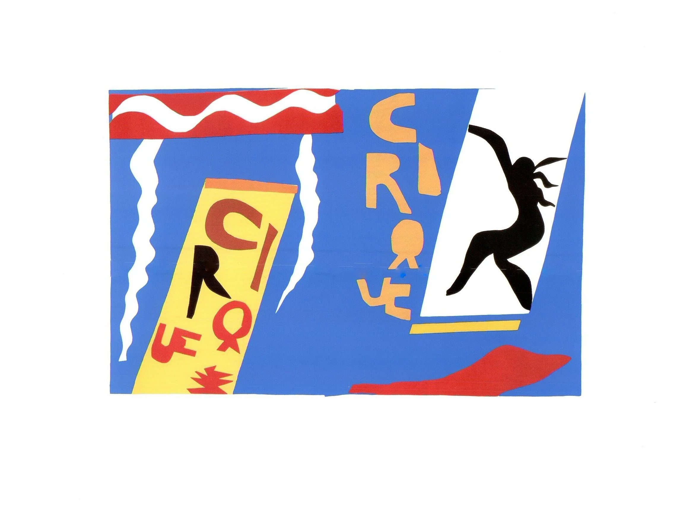 Le Cirque, 1943 by Henri Matisse - 12 X 16 Inches (Art Print)