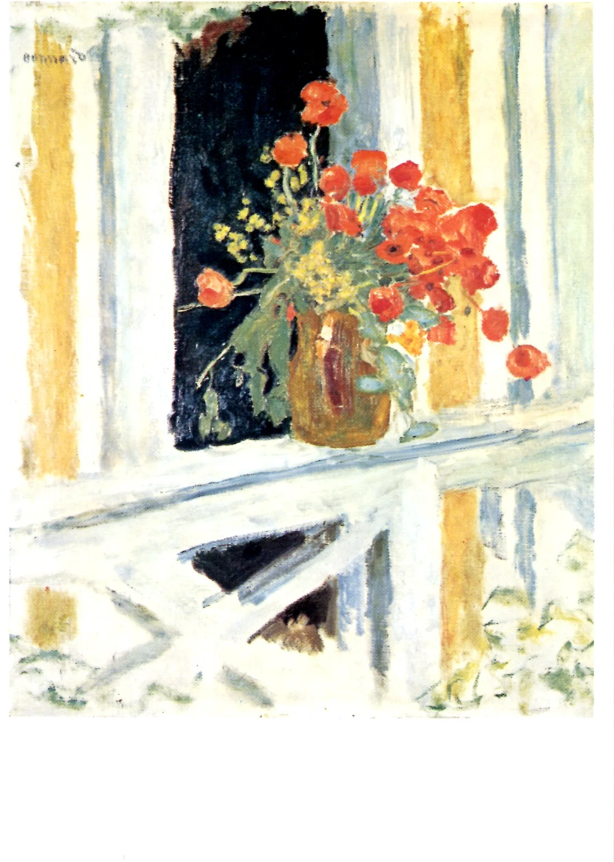Les Coquelicots by Pierre Bonnard - 4 X 6 Inches (10 Postcards)