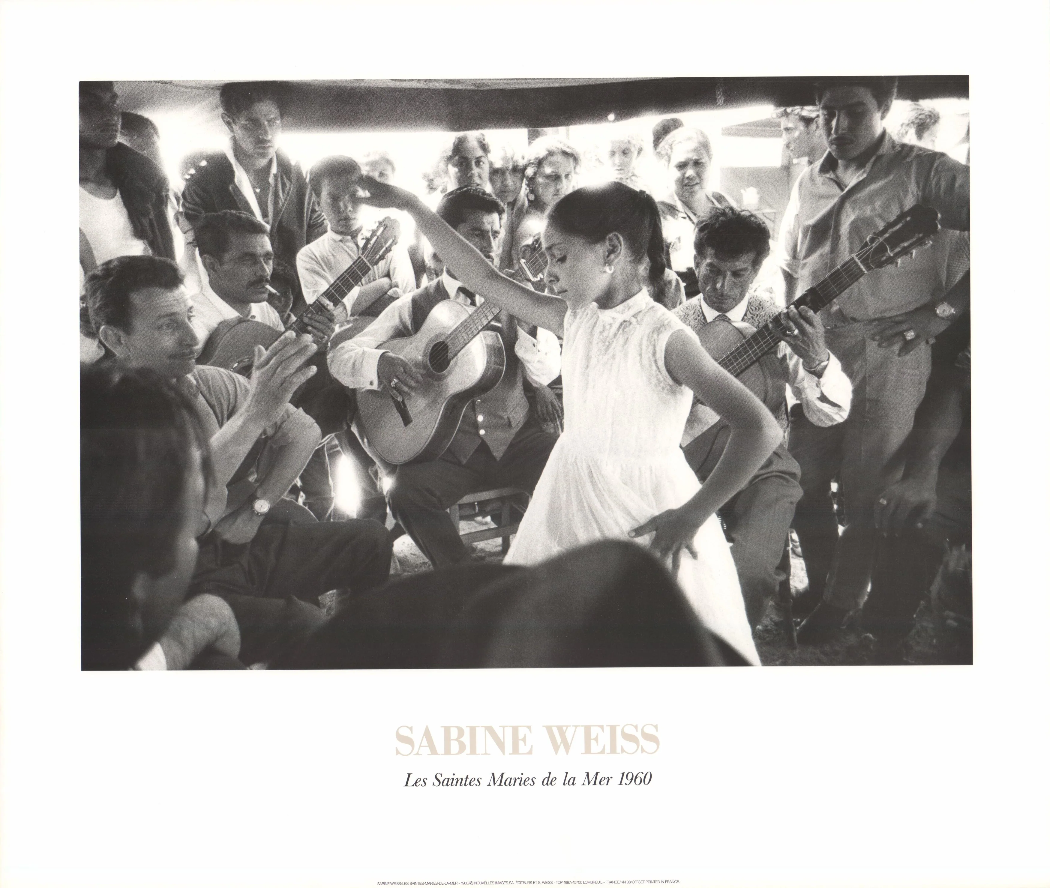 Les Saintes-Maries-de-la-Mer, 1960 by Sabine Weiss - 24 X 28 Inches (Art Print)