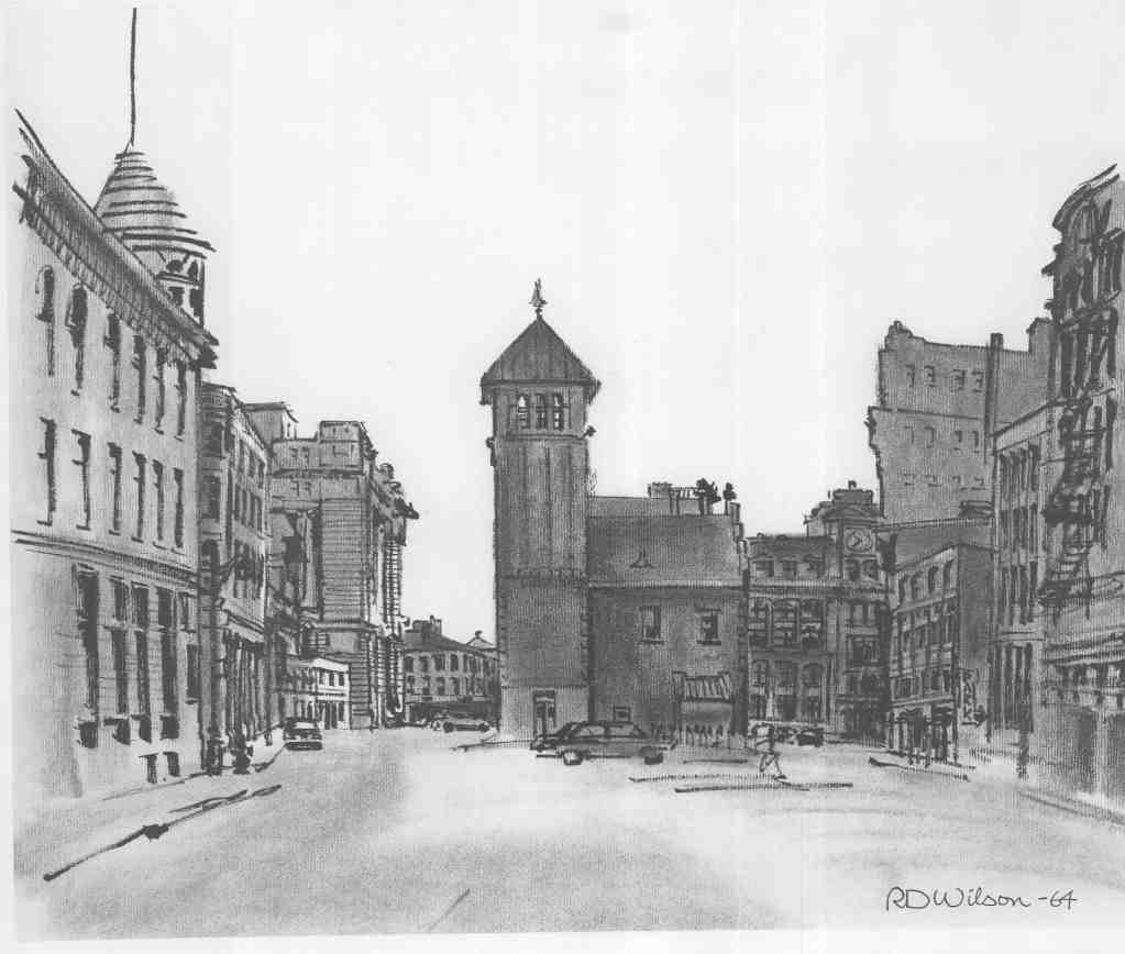 LIVING PAST OF MONTREAL Canadian History Art Drawings by R. D. Wilson 1964 Book - Image 13
