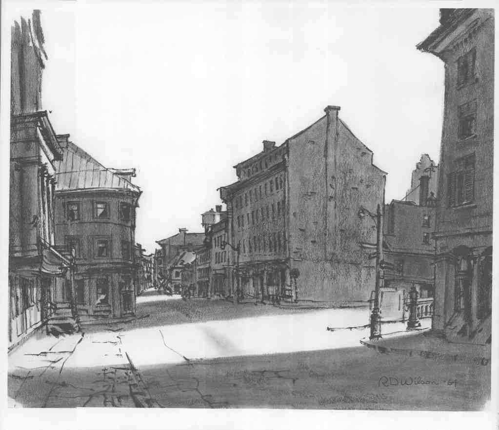 LIVING PAST OF MONTREAL Canadian History Art Drawings by R. D. Wilson 1964 Book - Image 16
