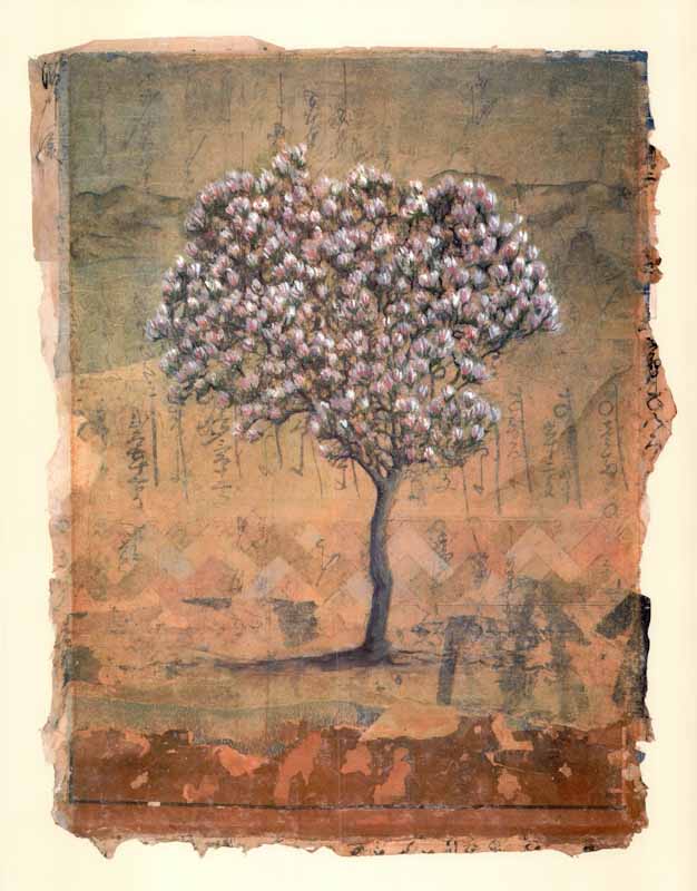 Magnolia Tree Study, 1999 by Donald Farnsworth - 19 X 24 Inches (Art Print)