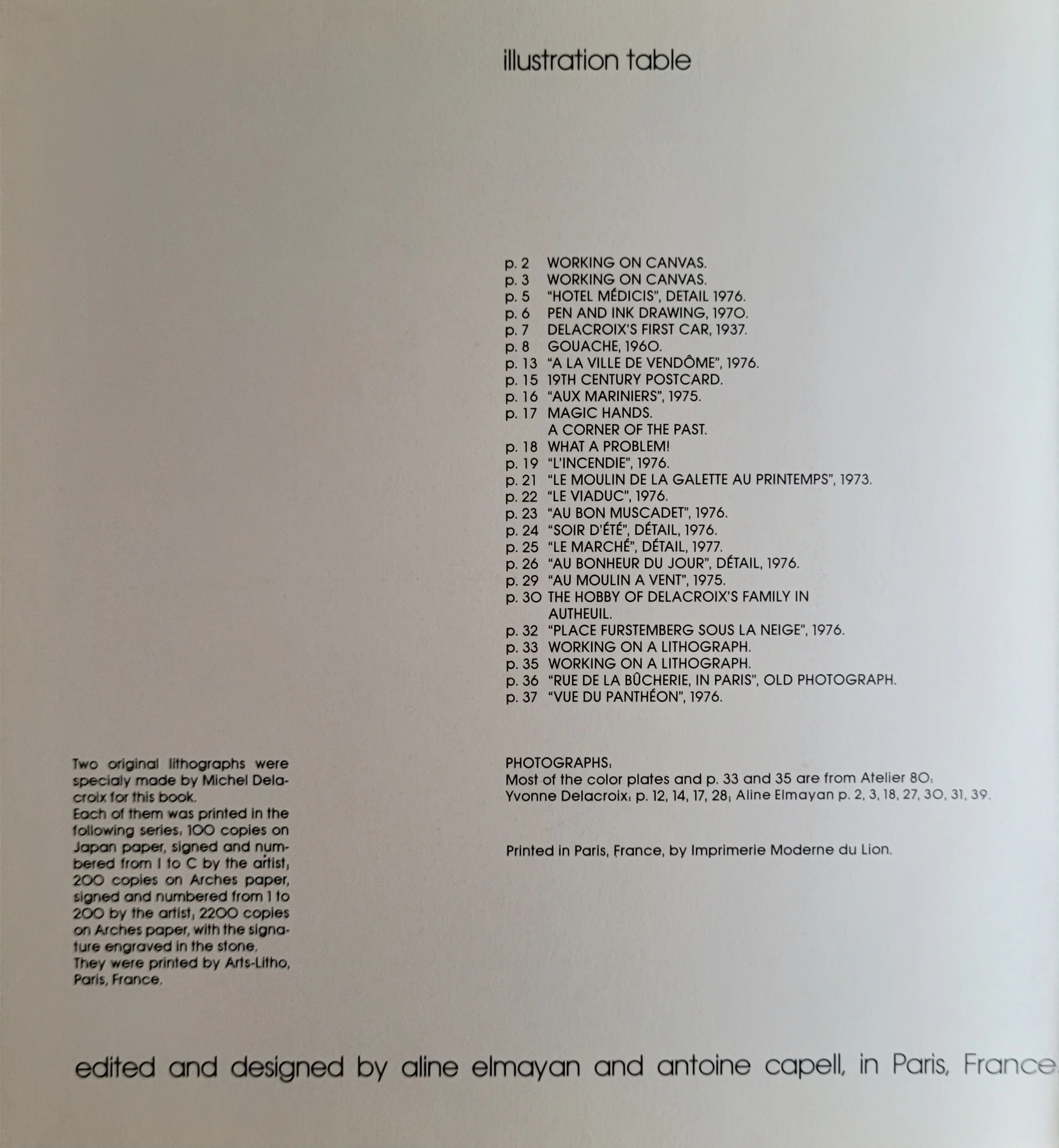 Michel Delacroix Commentary by John Cardi Lublin Graphics (Vintage Hardcover Book 1978) - Image 8