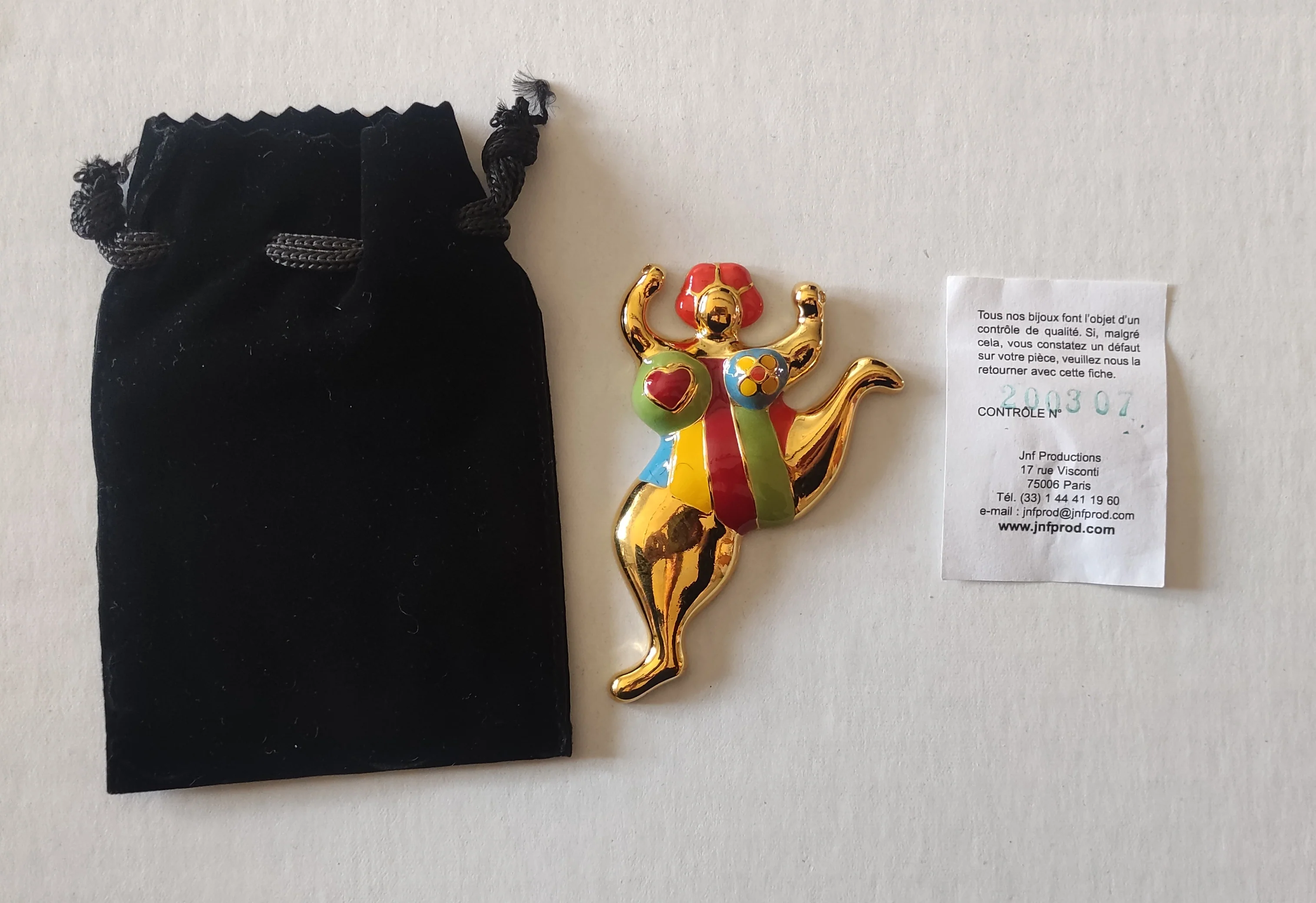 Nana, 2002 by Niki de Saint Phalle (Pendant Gift) - Image 3