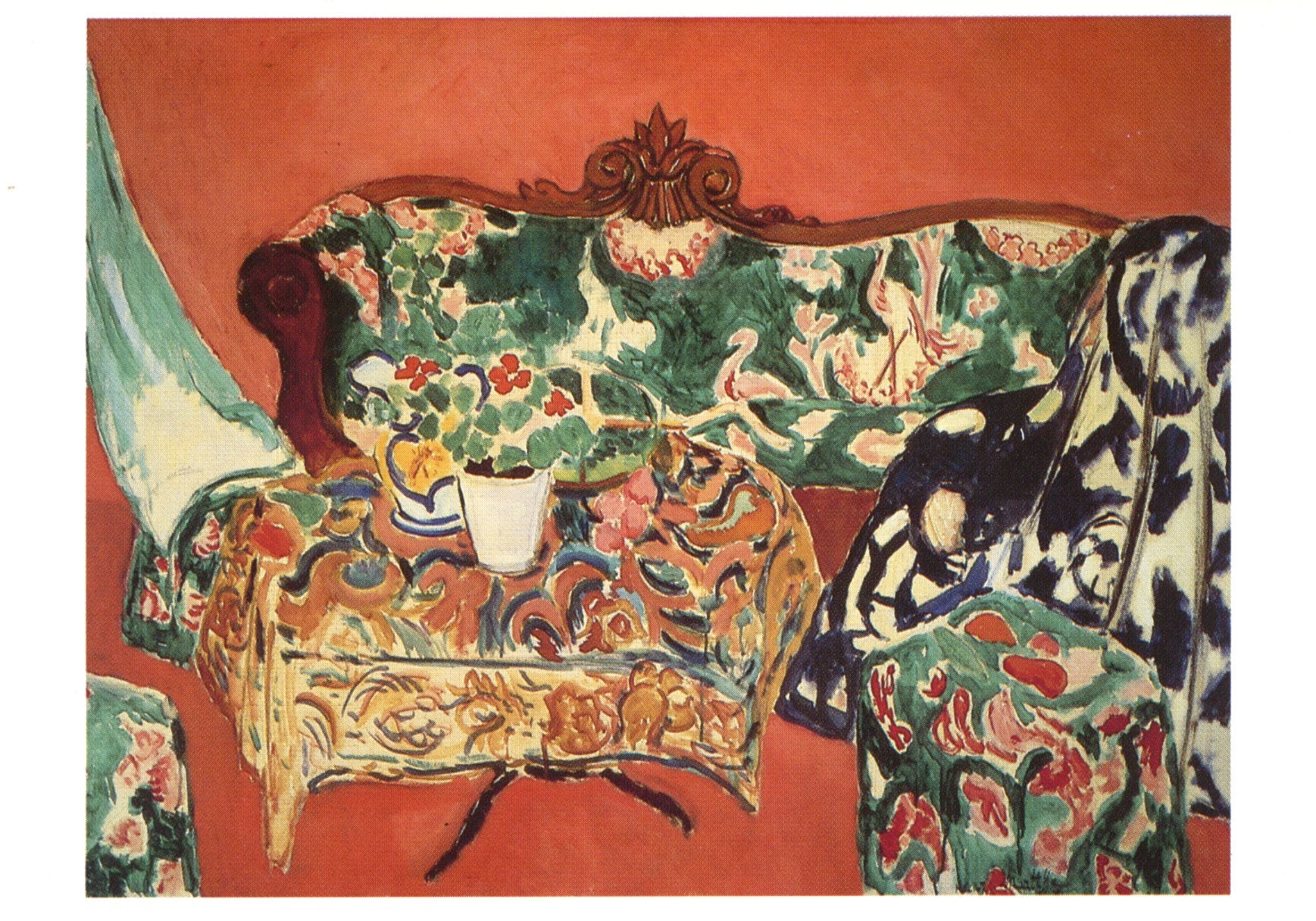 Nature morte, Séville intérieur by Henri Matisse - 4 X 6 Inches (10 Postcards)