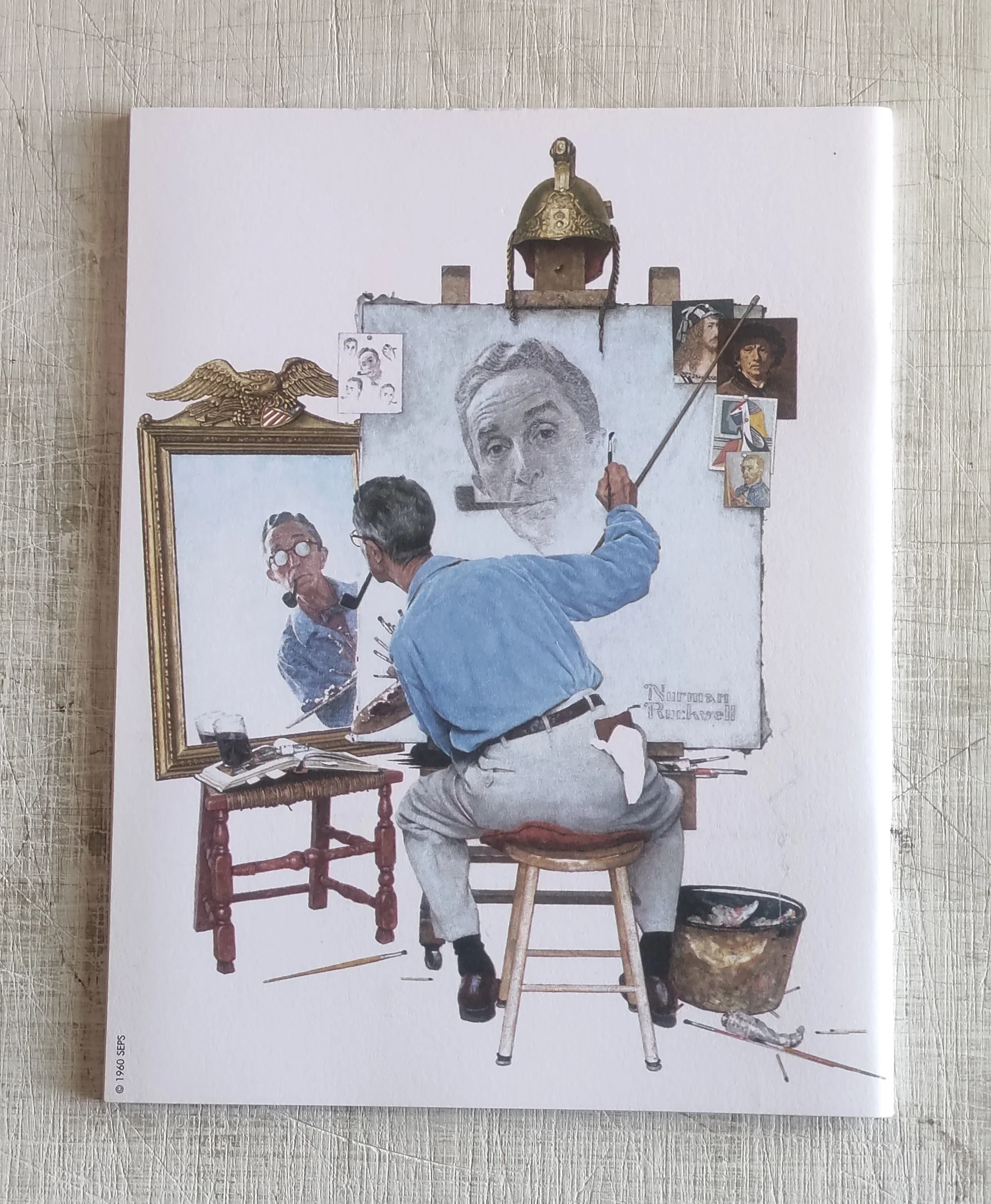 Norman Rockwell - 7 X 9 Inches (Exercise Lined Book) - Image 2