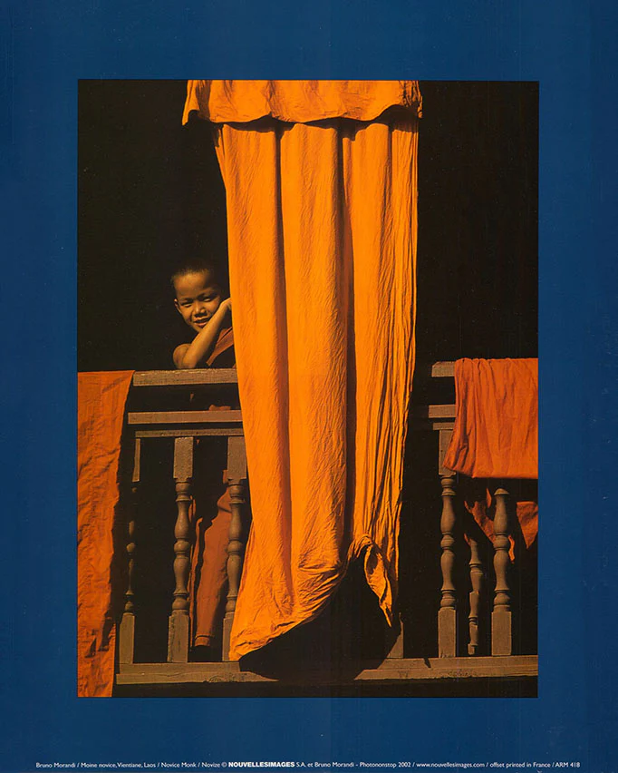 Novice Monk by Bruno Morandi - 10 X 12 Inches (Art Print)