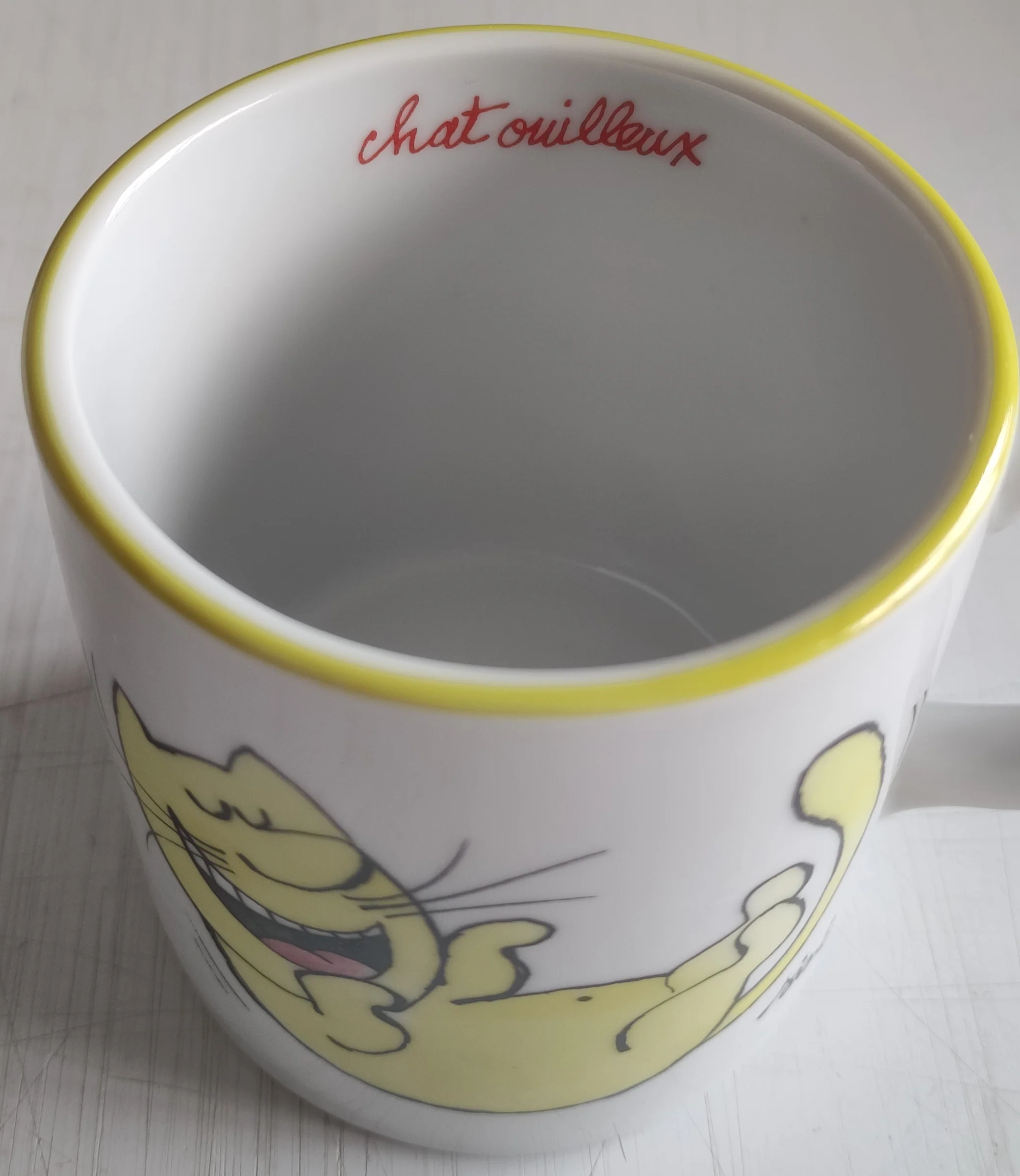 Official 2004 Siné - Chat Ouilleux, 1982 Tea / Coffee Mug - Image 2