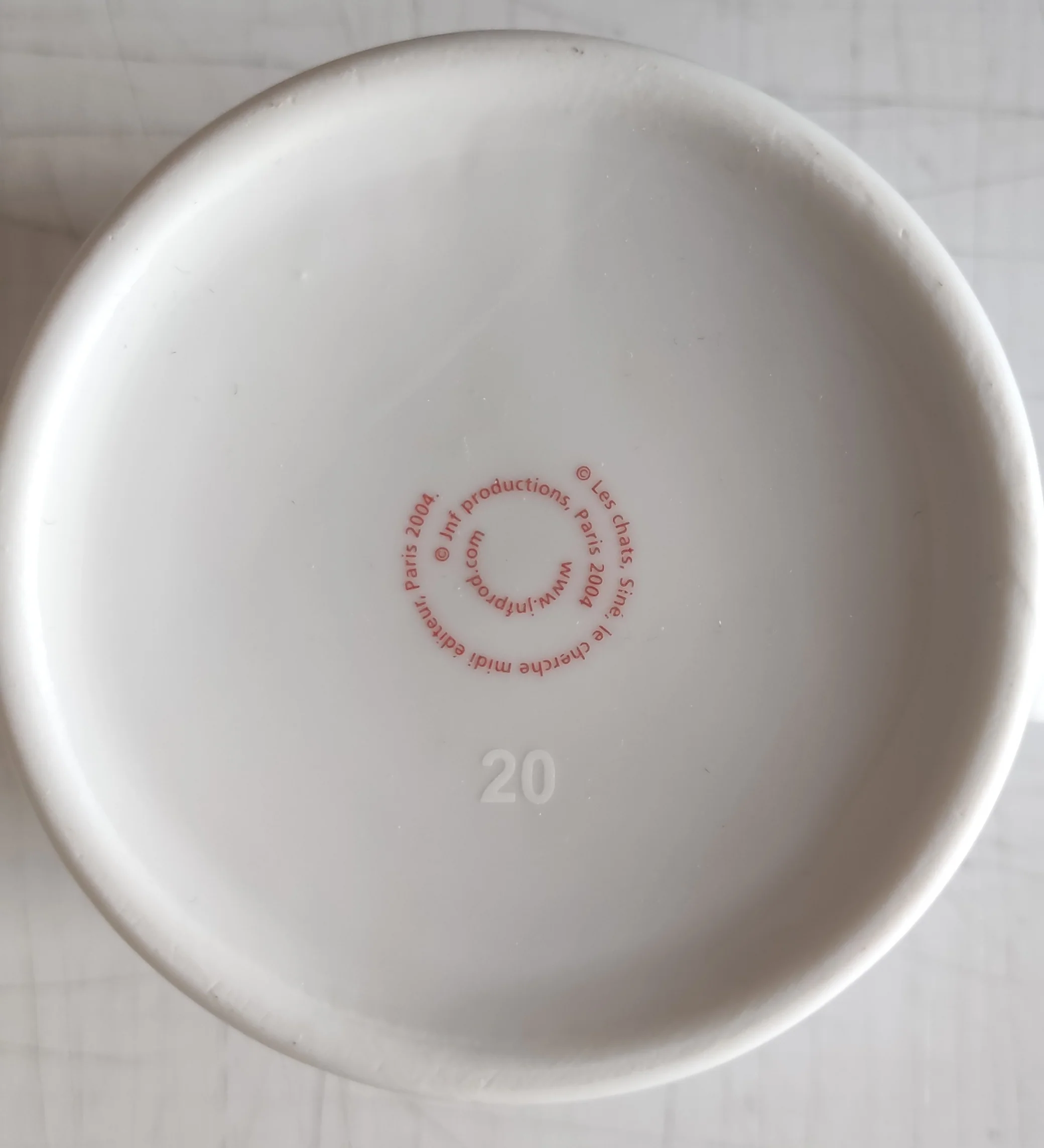 Official 2004 Siné - Chat Steté, 1982 Tea / Coffee Mug - Image 3
