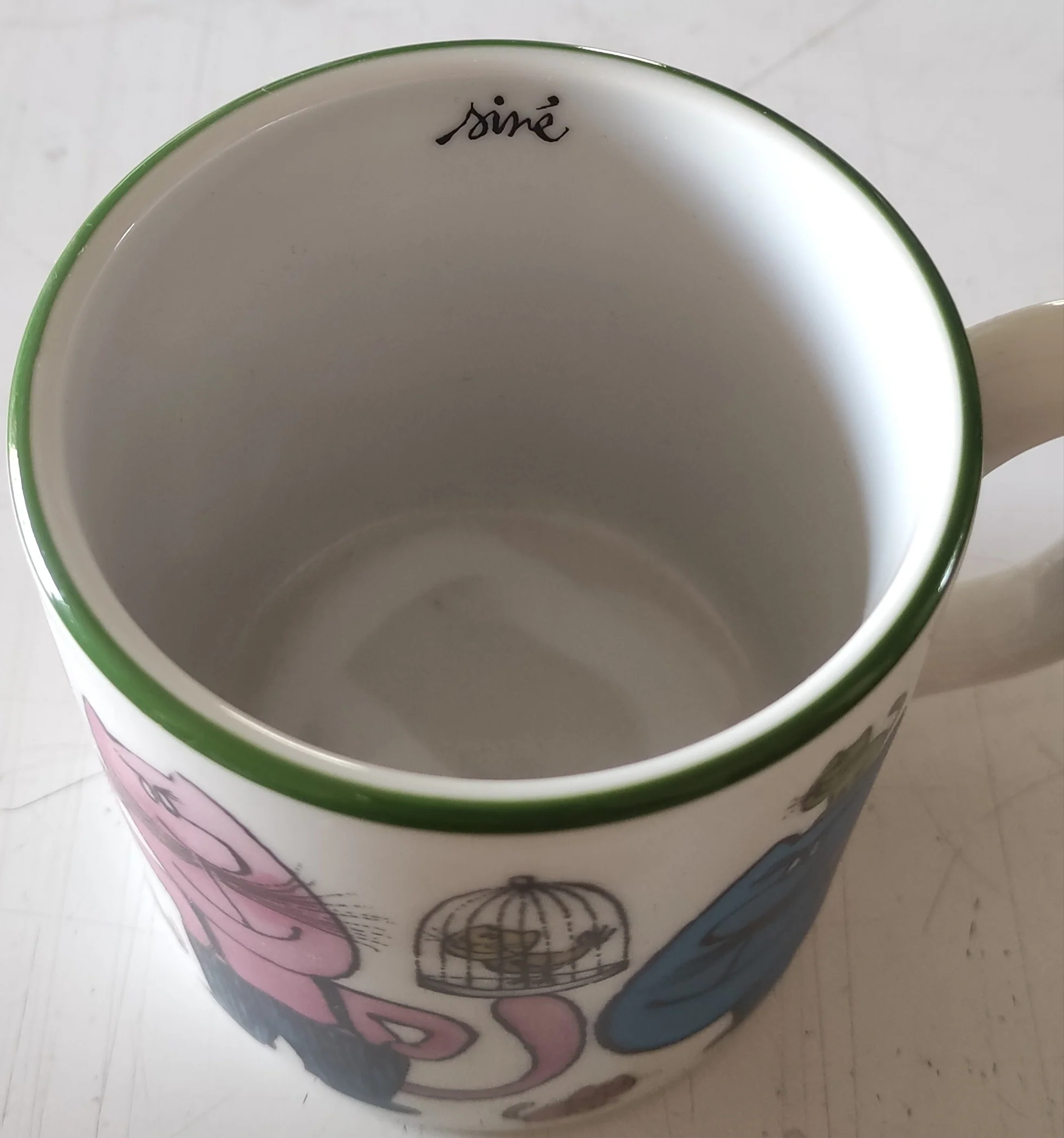 Official 2004 Siné - Frise, 1982 Tea / Coffee Mug - Image 3