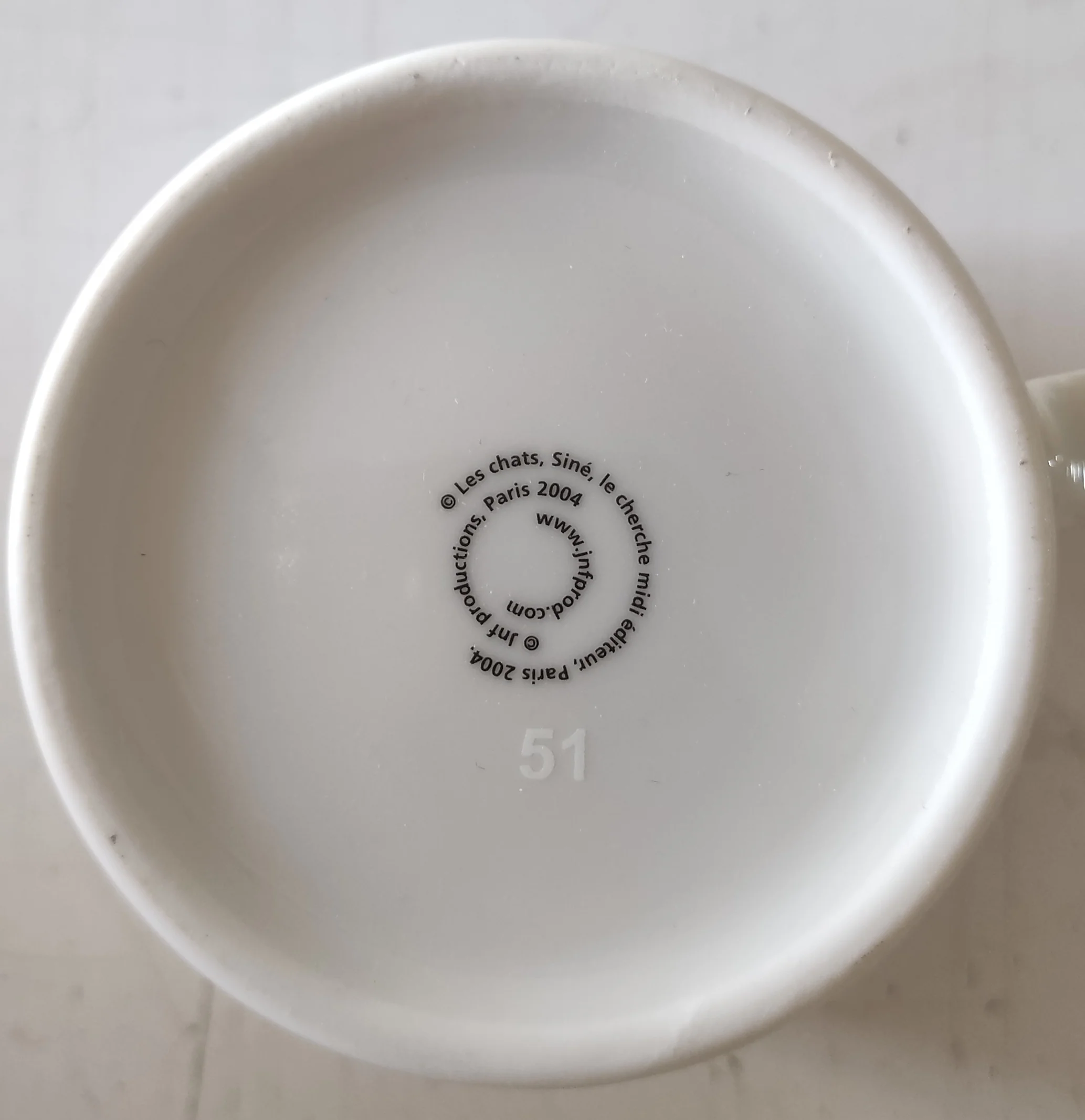Official 2004 Siné - Frise, 1982 Tea / Coffee Mug - Image 4