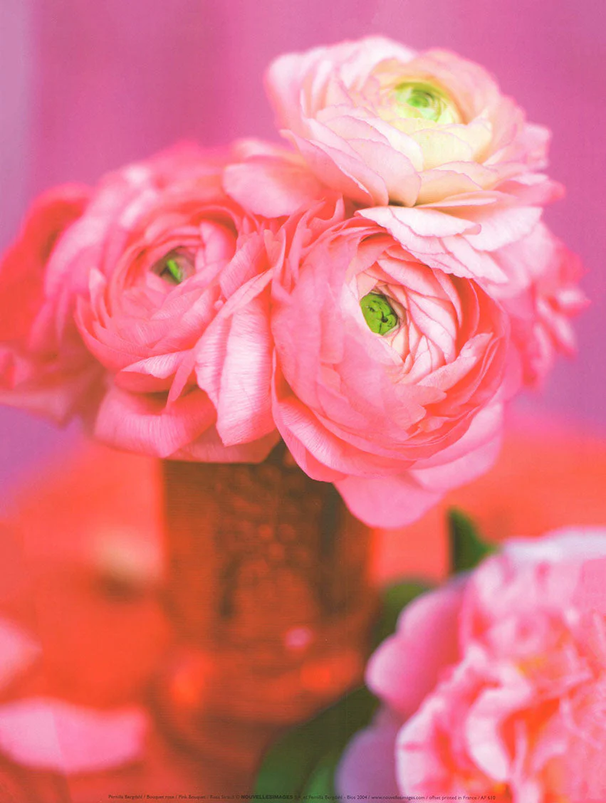 Orange Bouquet by Pernilla Bergdahl - 12 X 16 Inches (Art Print)
