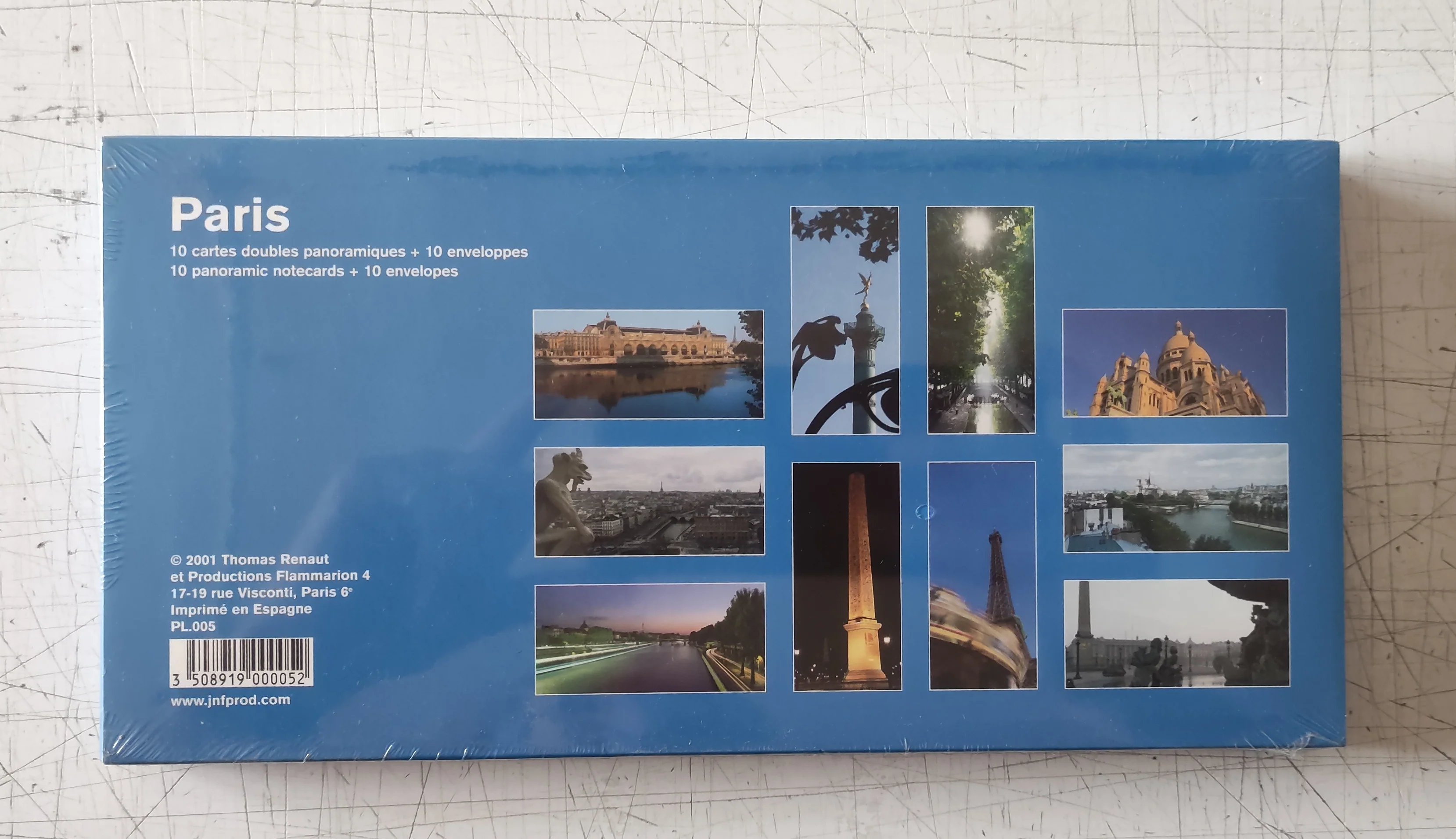 Paris (10 Panoramic Notecard Wallet) - Image 2