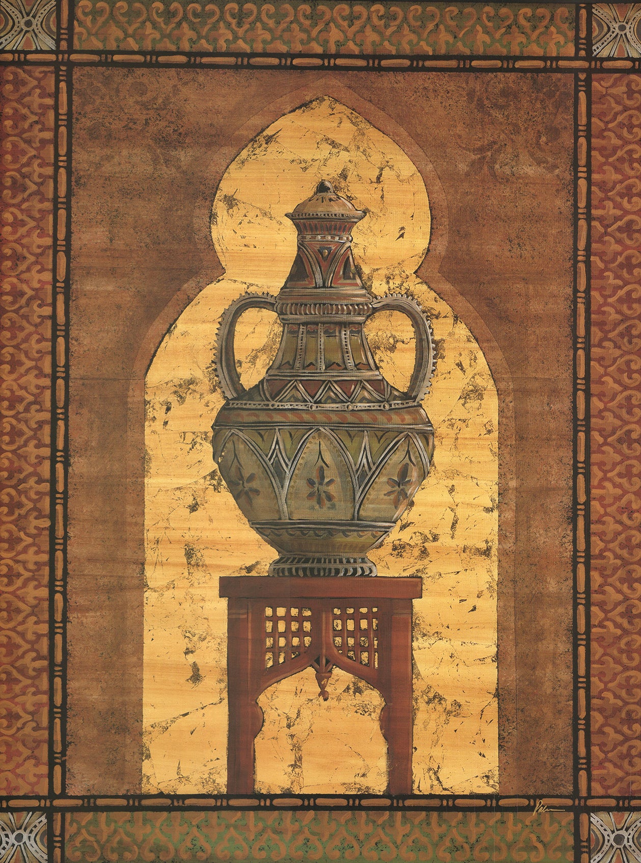 Pashas Palace I, 1998 by Michael Palmer - 18 X 24 Inches (Art Print)