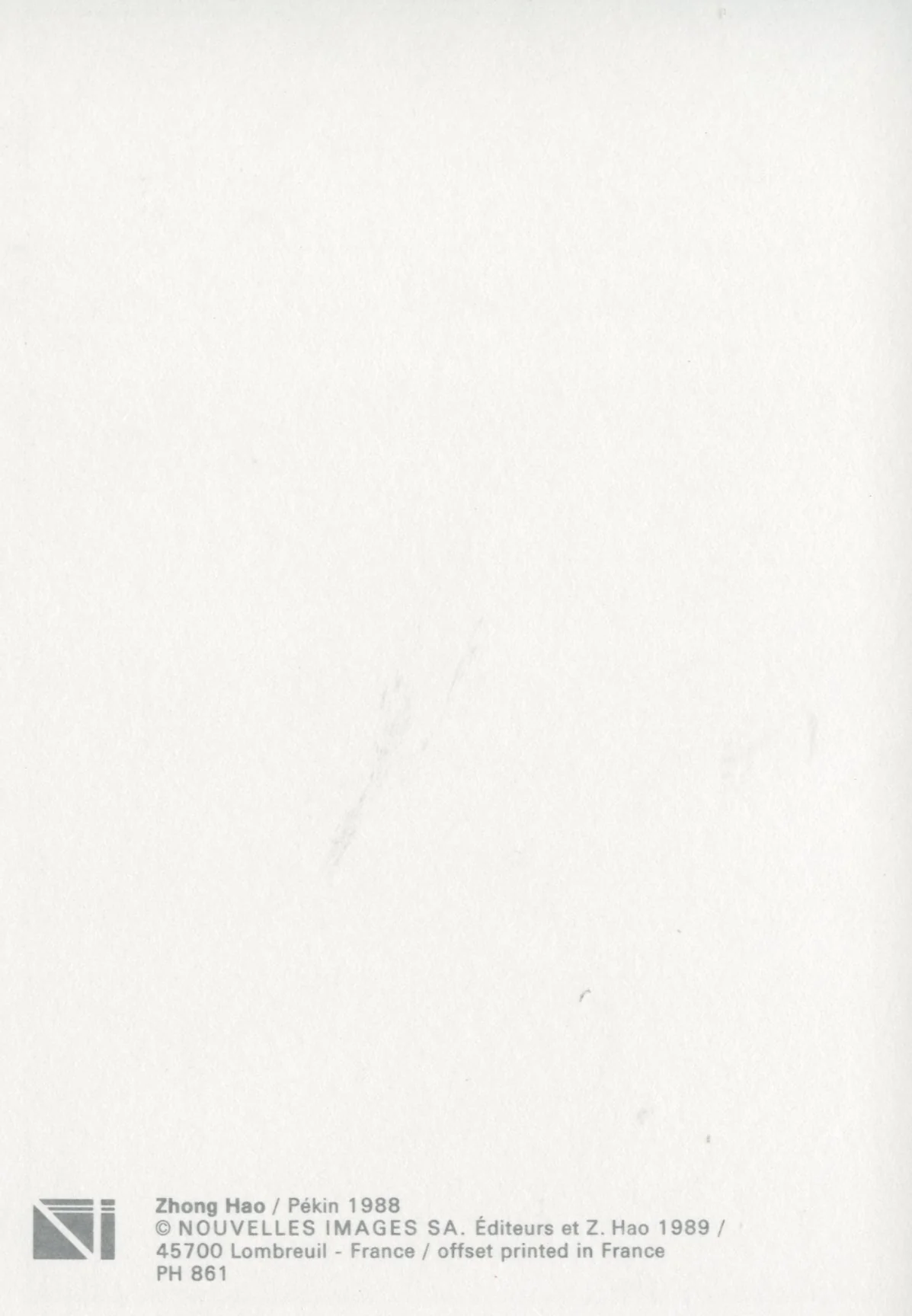 Pékin by Zhong Hao - 4 X 6 Inches (10 Postcards) - Image 2